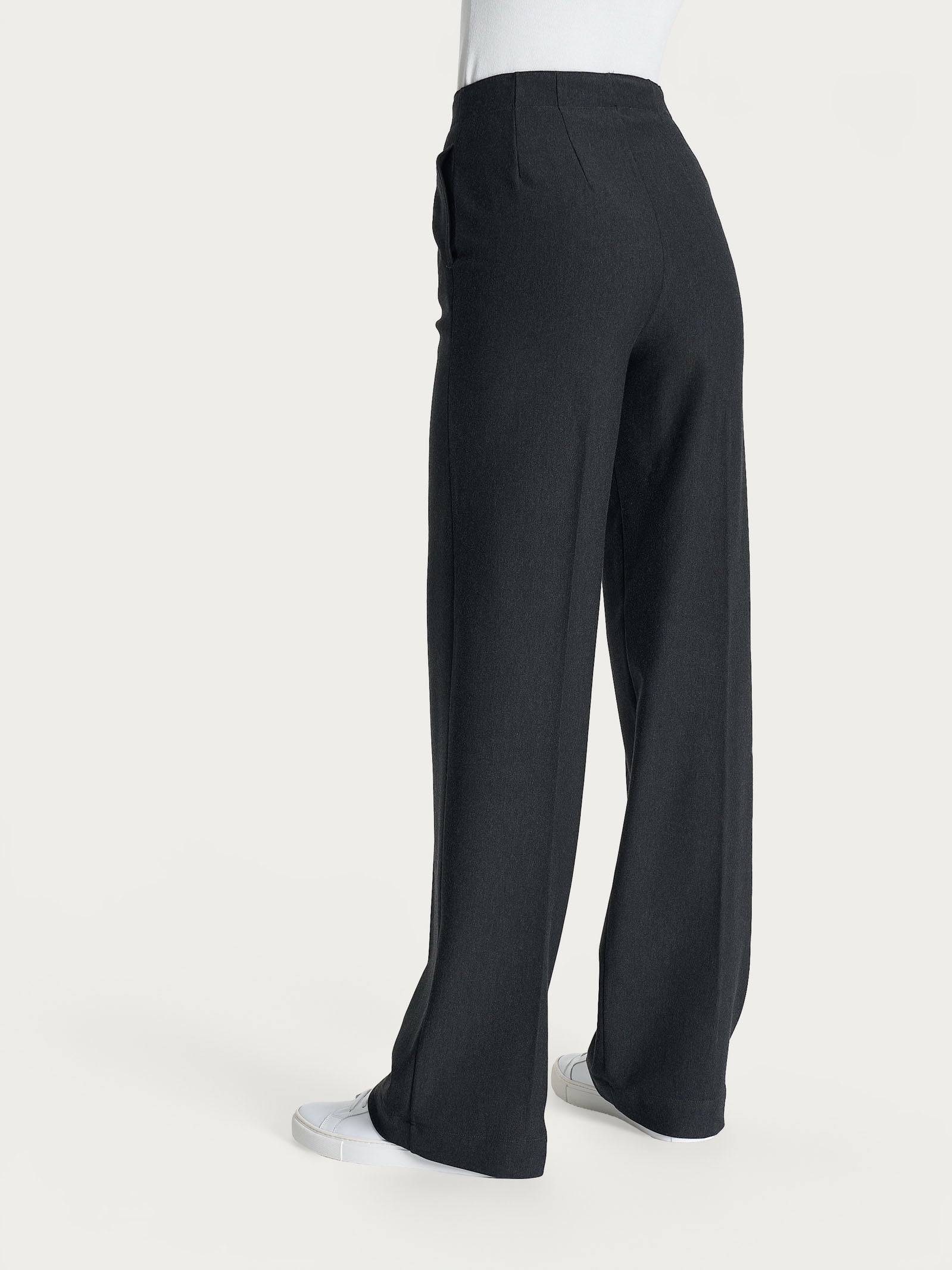 Ragno Compact Pantalone ampio Oscuro Mel wide leg