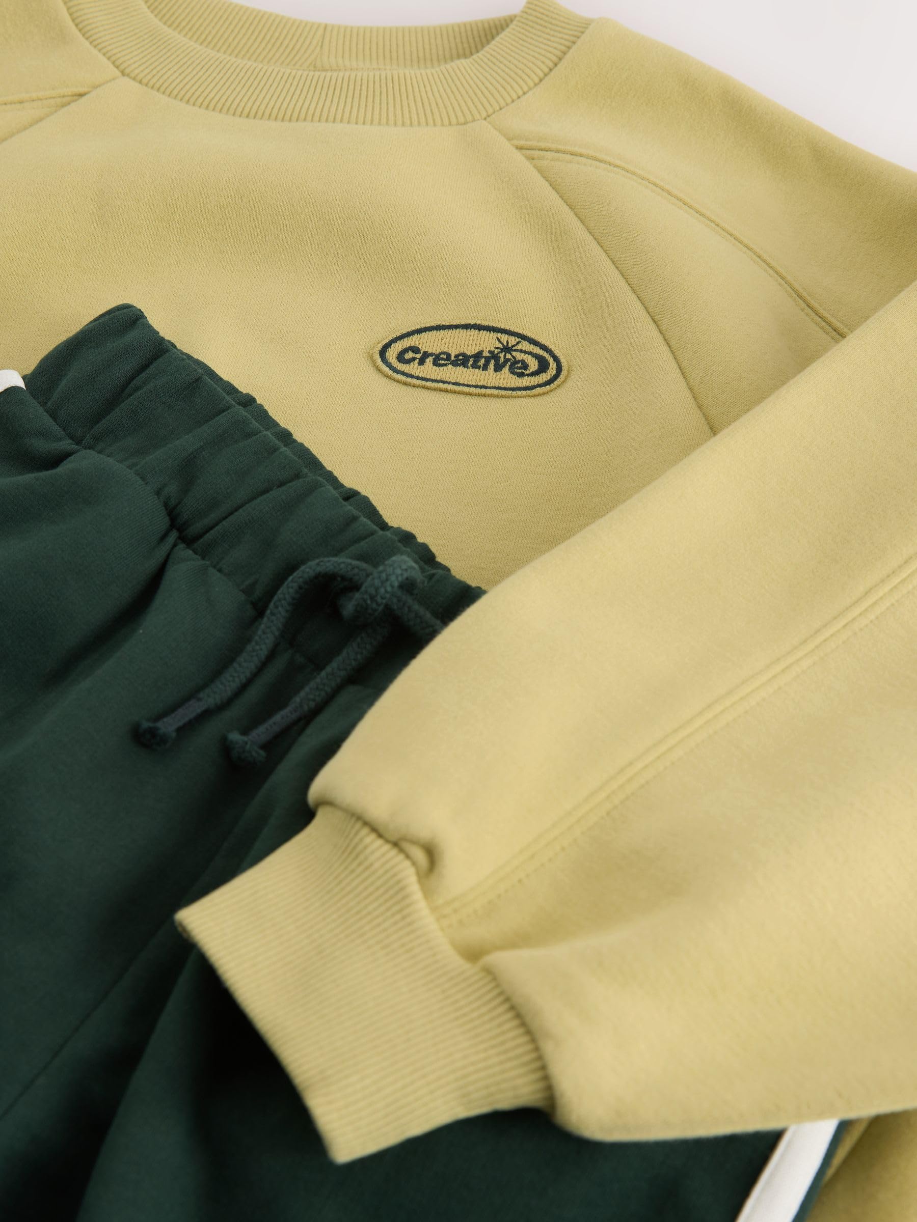 Next Completo Felpa Jogging Bambina 10 Anni Verde