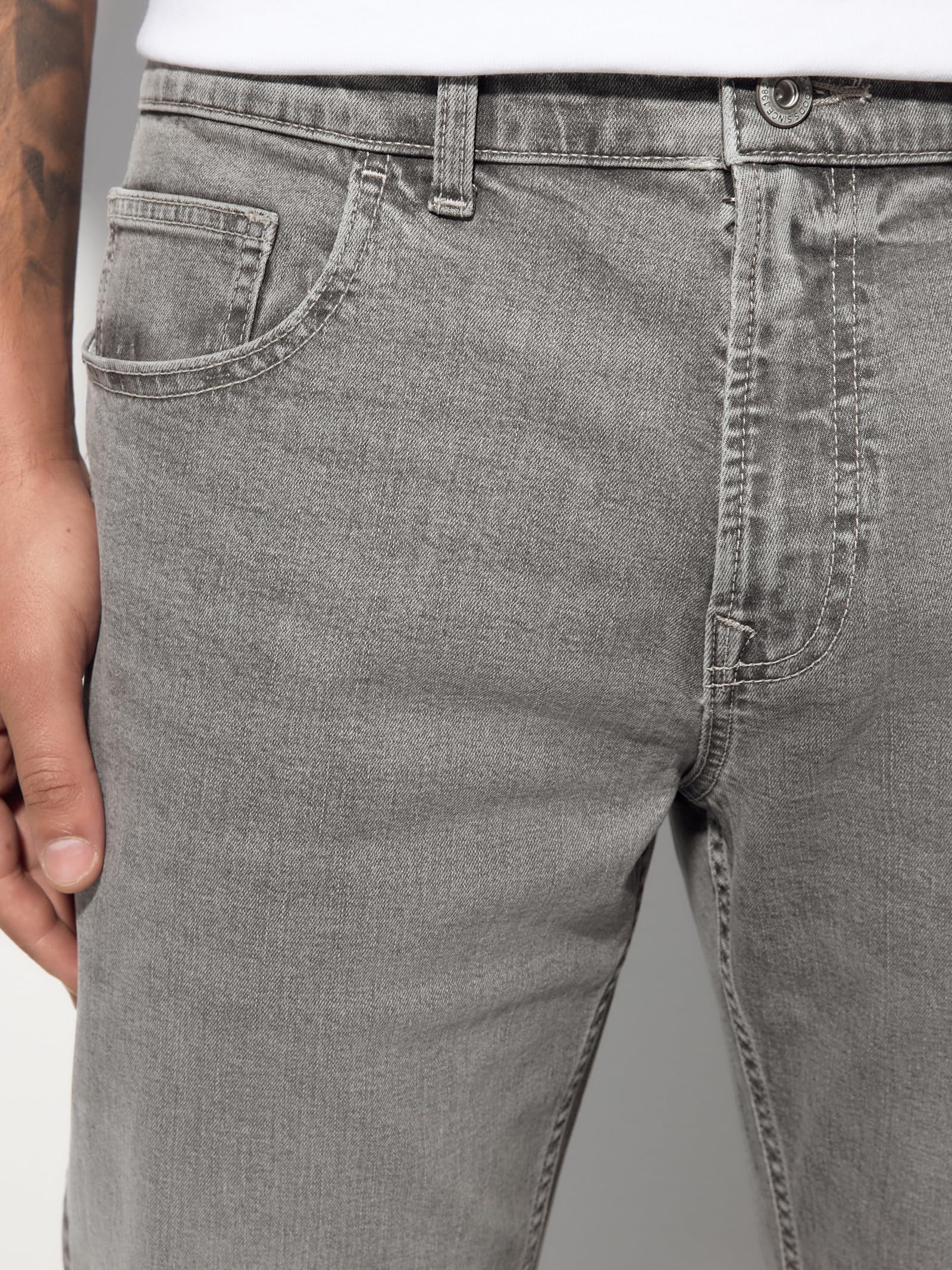 Next Classico jeans uomo elasticizzati grigio W42 L31