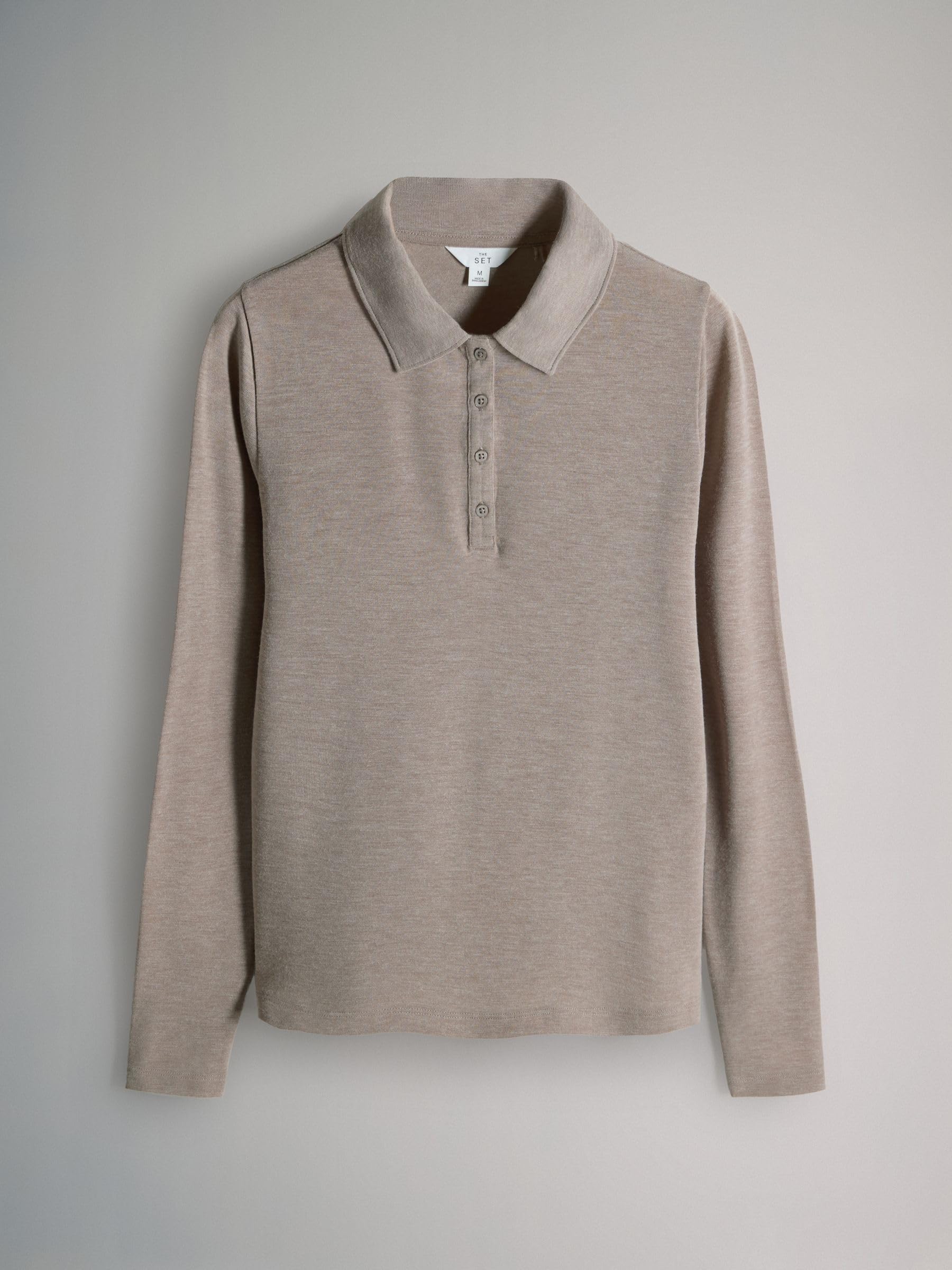The Set polo donna maniche lunghe confezione 3 pz