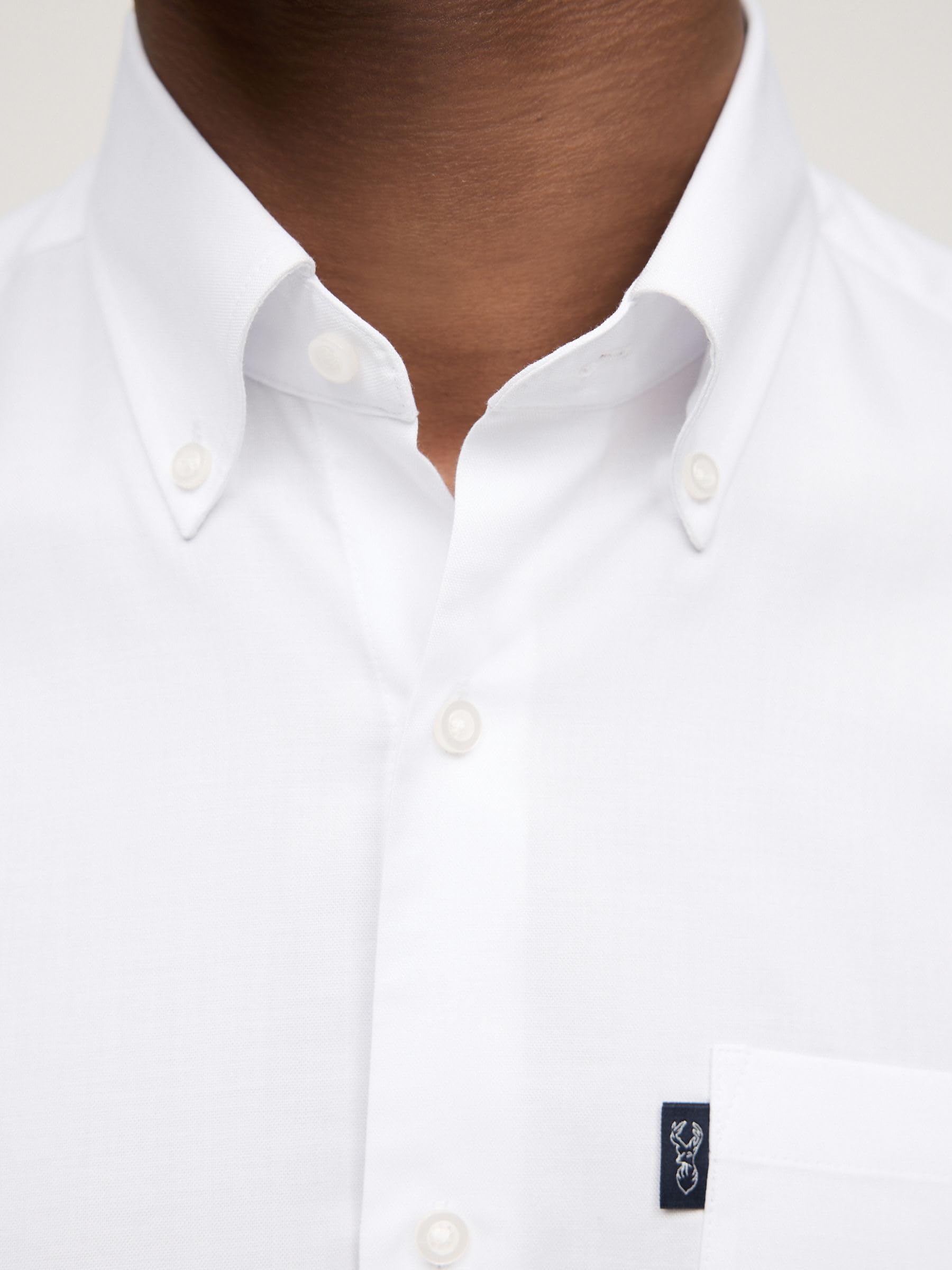Next Oxford camicia maniche corte S facile da stirare