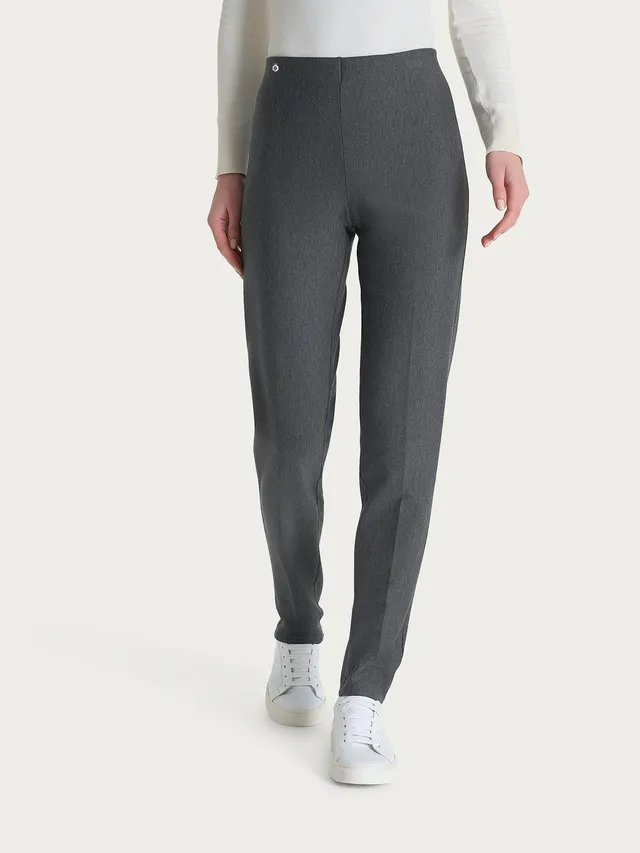 Ragno Compact The Cigarette Pantalone Donna Ardesia skinny