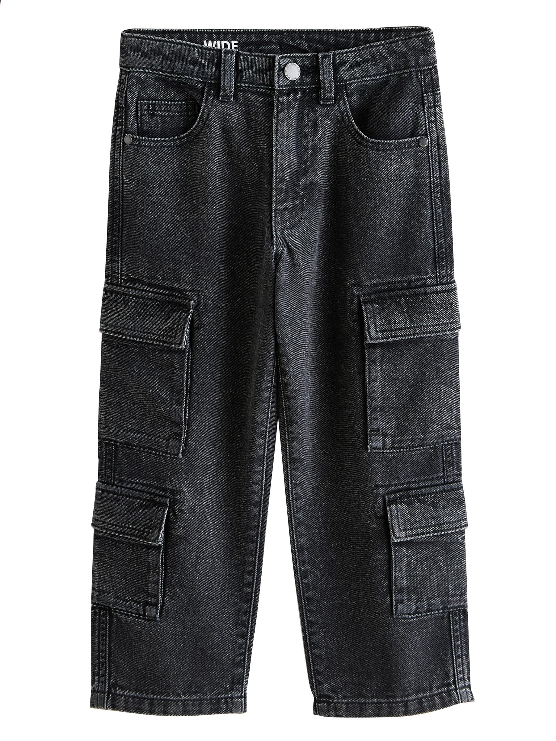 Next Cargo jeans bambino 100% cotone multitasche denim