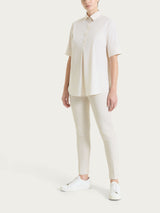 Ragno Satin Power pinocchietto donna Champignon skinny spacco