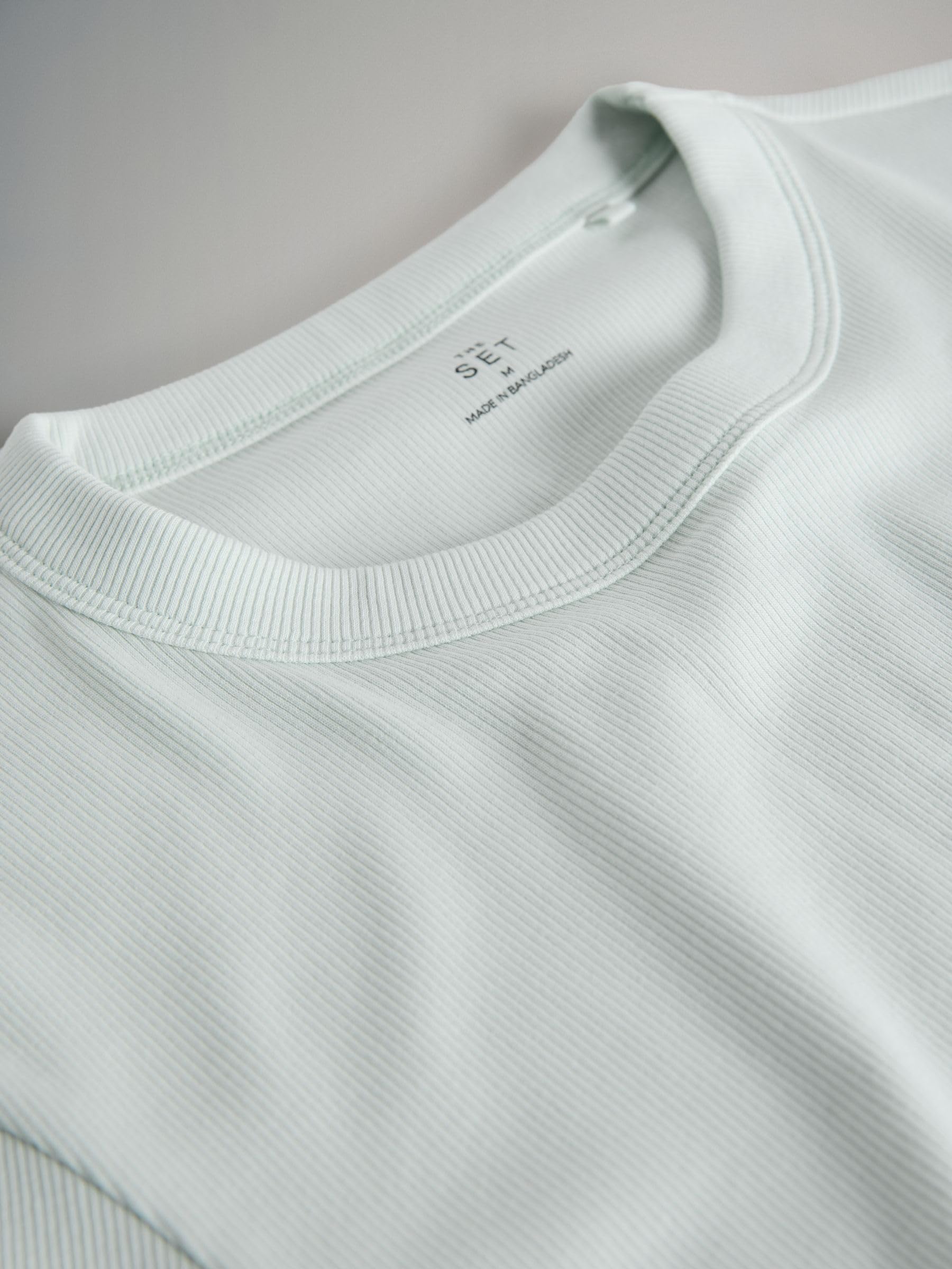Next The Set magliette donna coste manica corta 5 pezzi