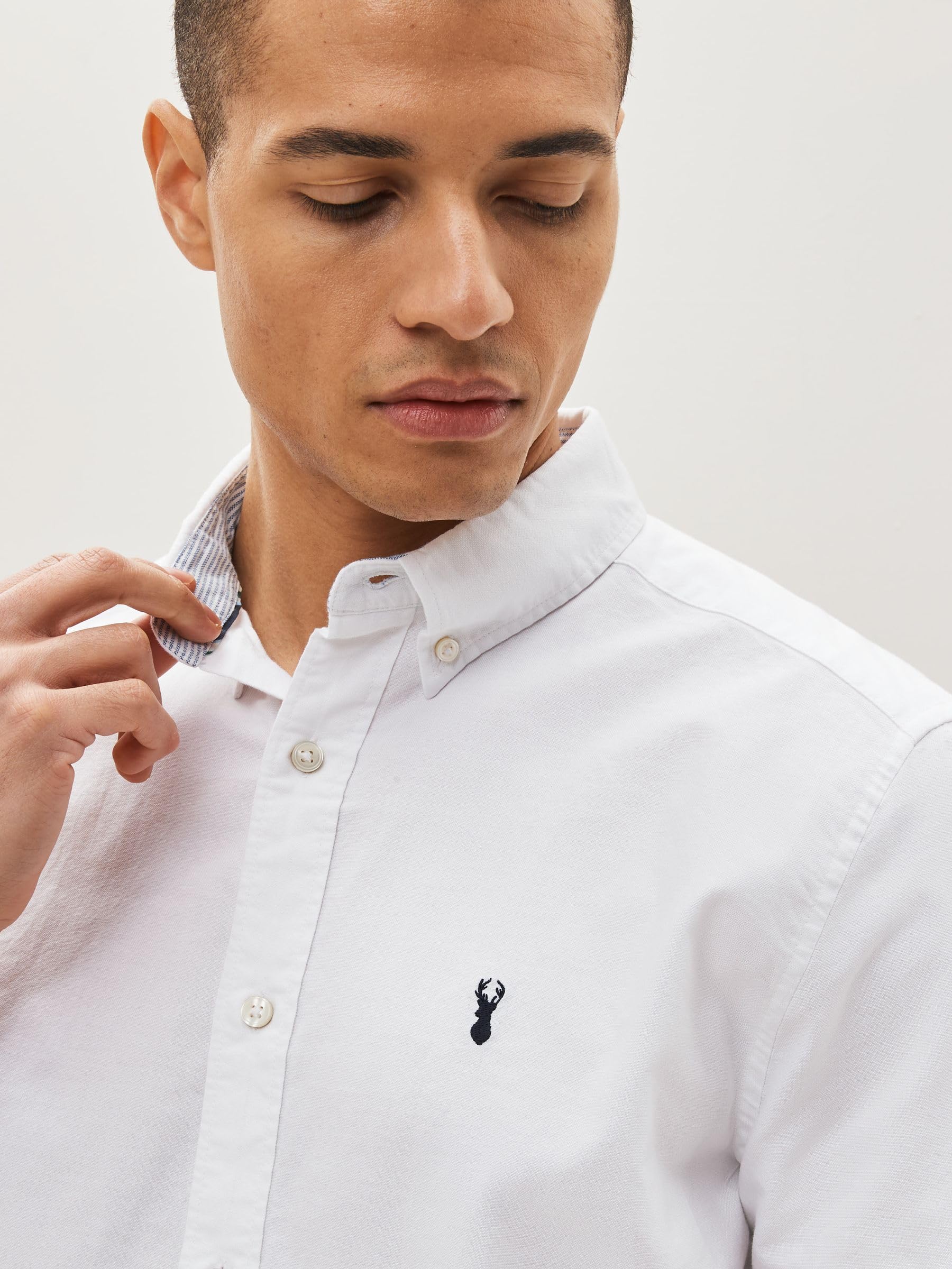 Next Oxford Camicia Uomo Maniche Corte in Cotone