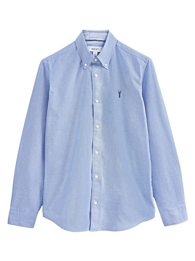 Next Oxford Slim Camicia Uomo Manica Lunga Taglia XL Cotone