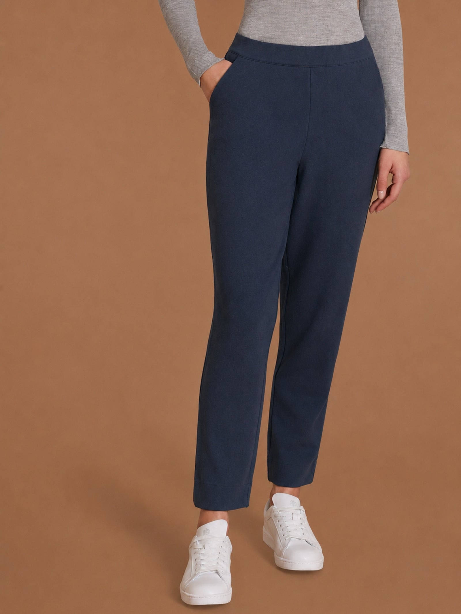 Ragno Flannel Compact pantalone carota persia tasche caldo