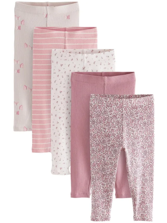 Geo Next leggings bambina coste 5 pezzi