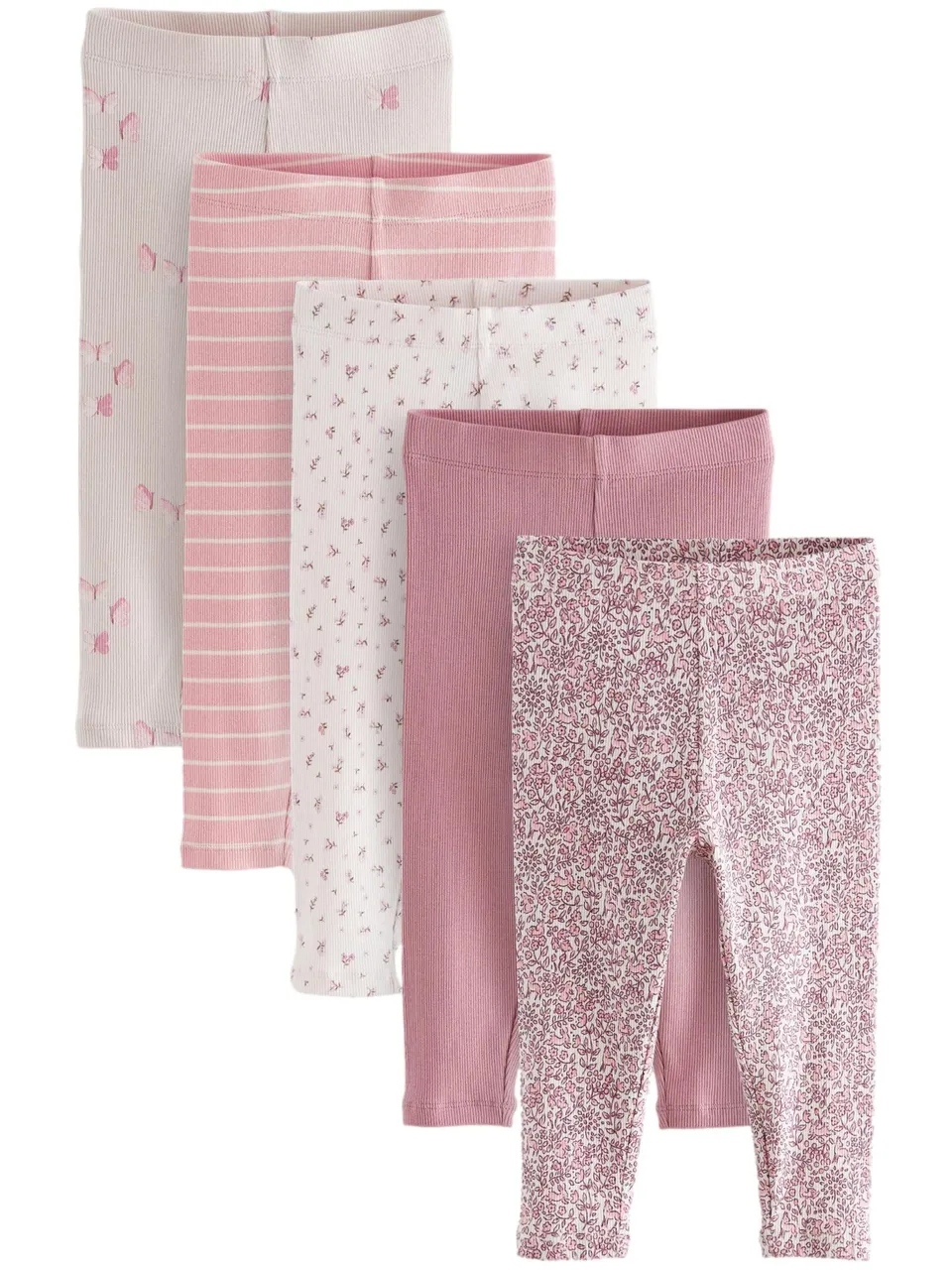 Geo Next leggings bambina coste 5 pezzi