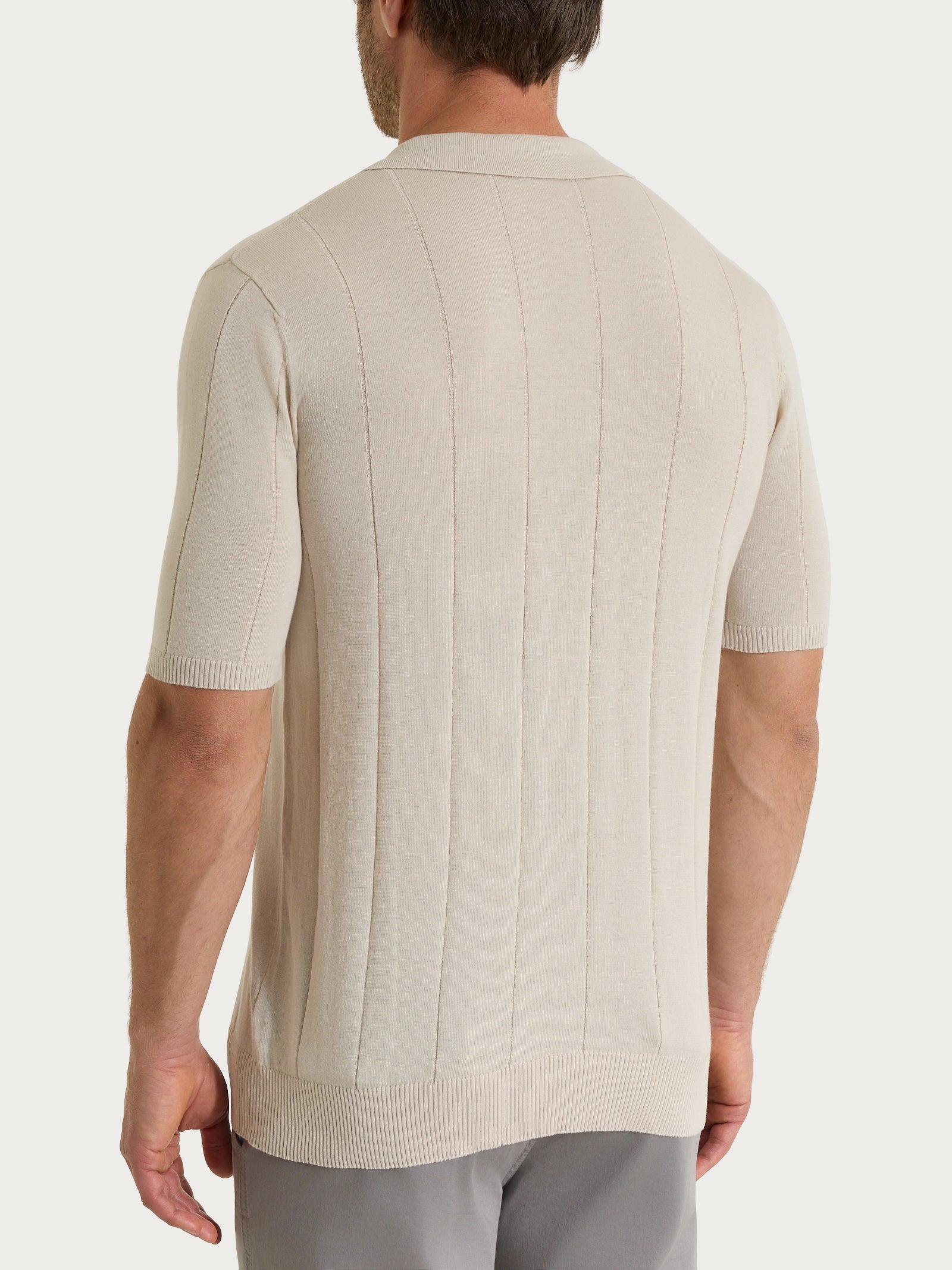 Ragno Puro Cotone polo manica corta Champignon costa