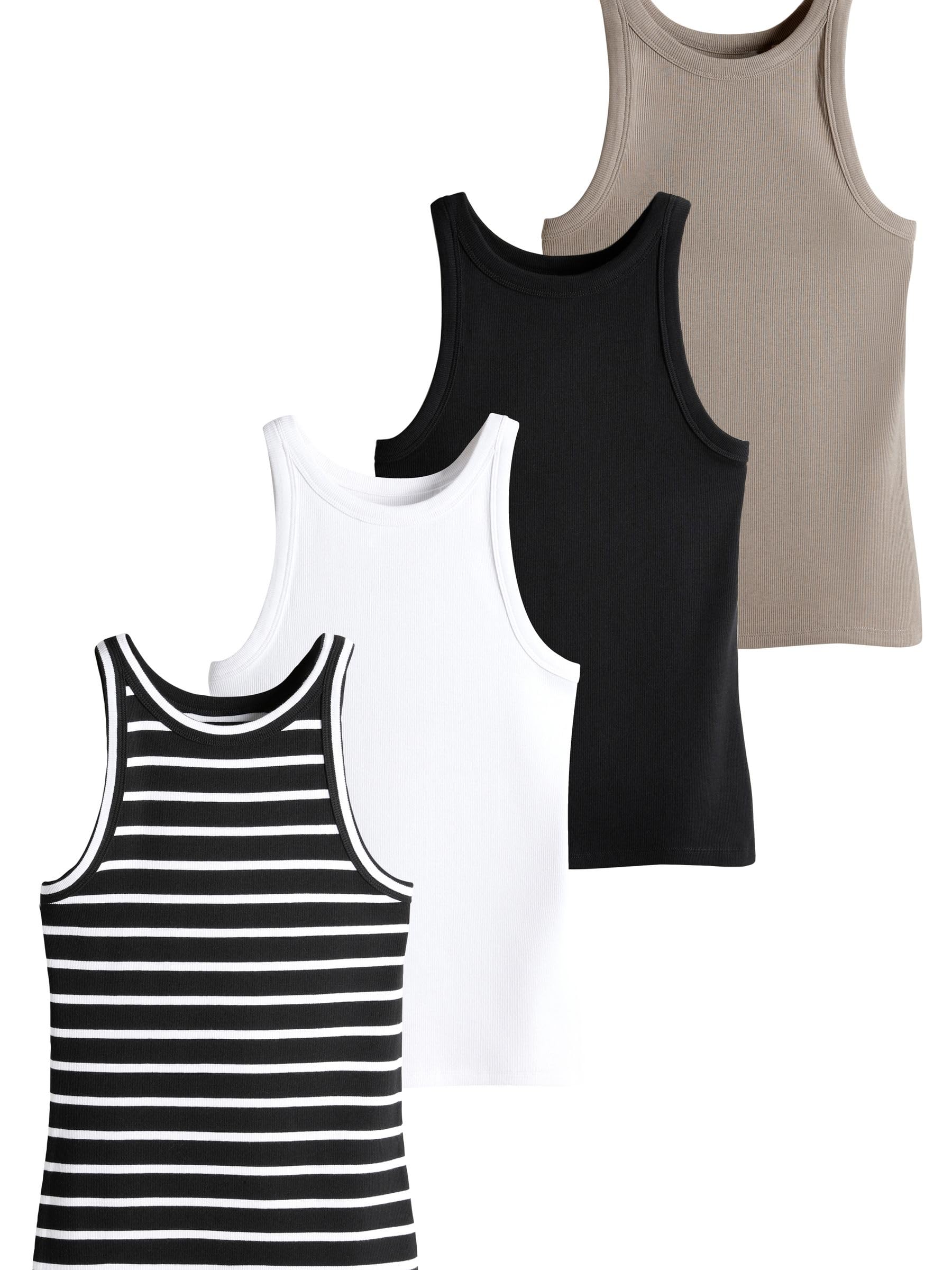 Next The Set canotta coste dorso gara 4 pezzi donna
