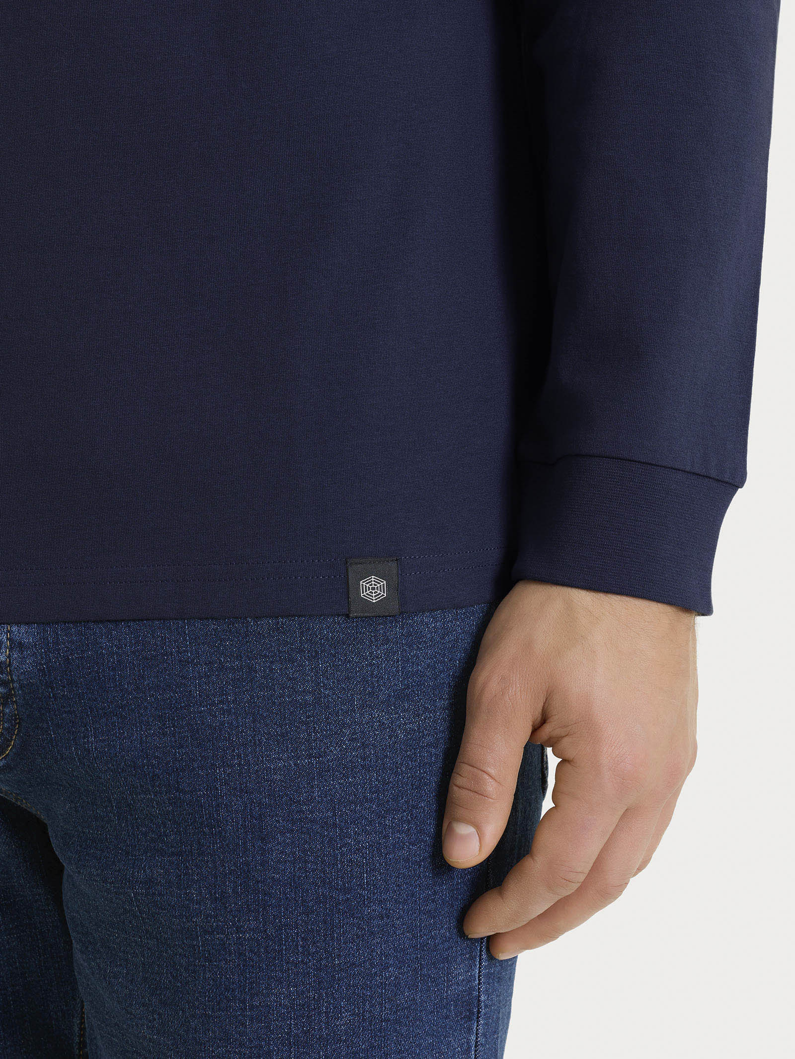 Ragno Heavy Duty Jersey T-shirt Manica Lunga Outer Space