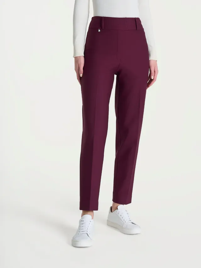 Ragno Compact pantalone carota donna Fig tapered elastico