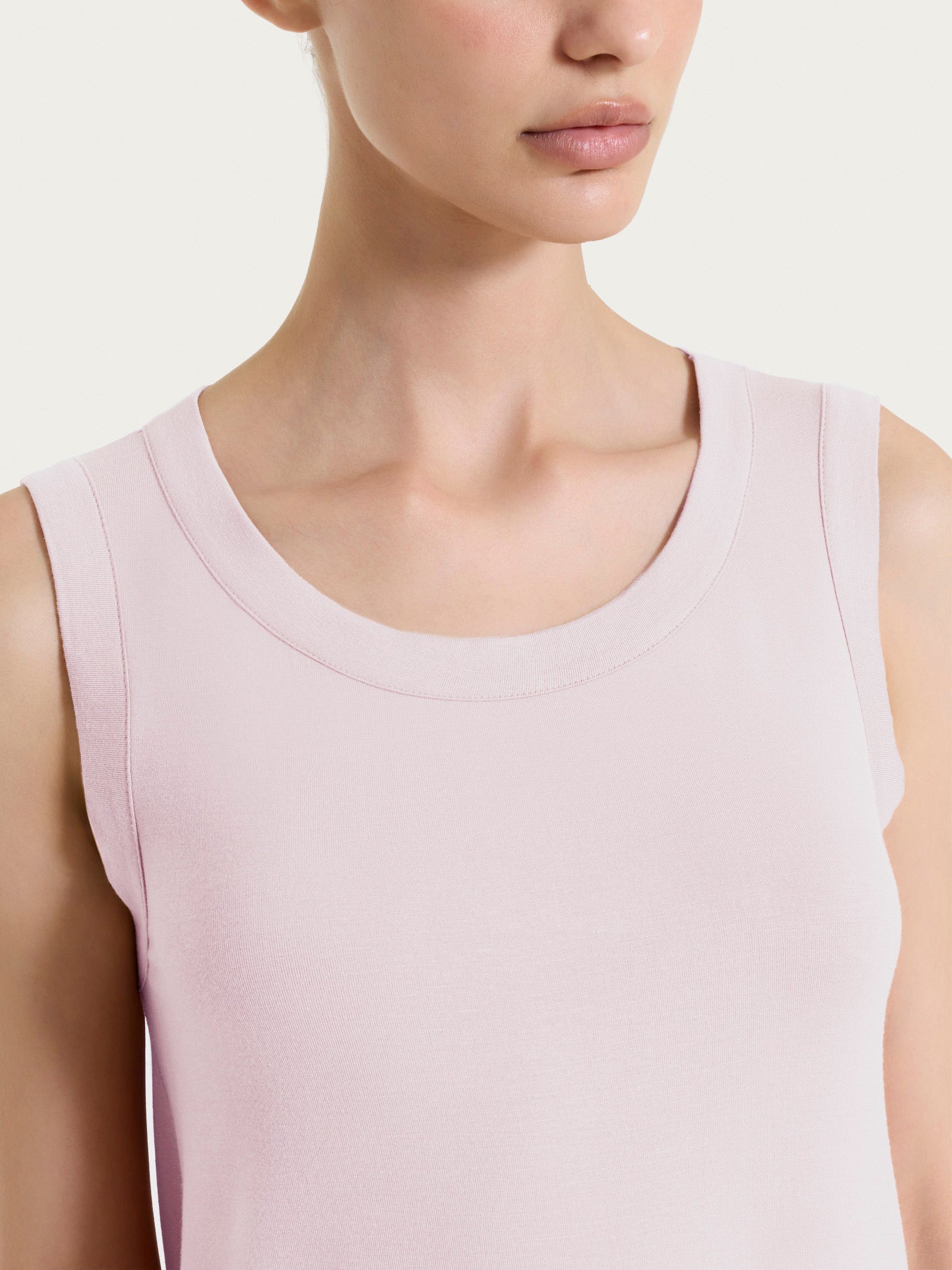 Ragno Viscosa Summer top spalla larga lilla viscosa