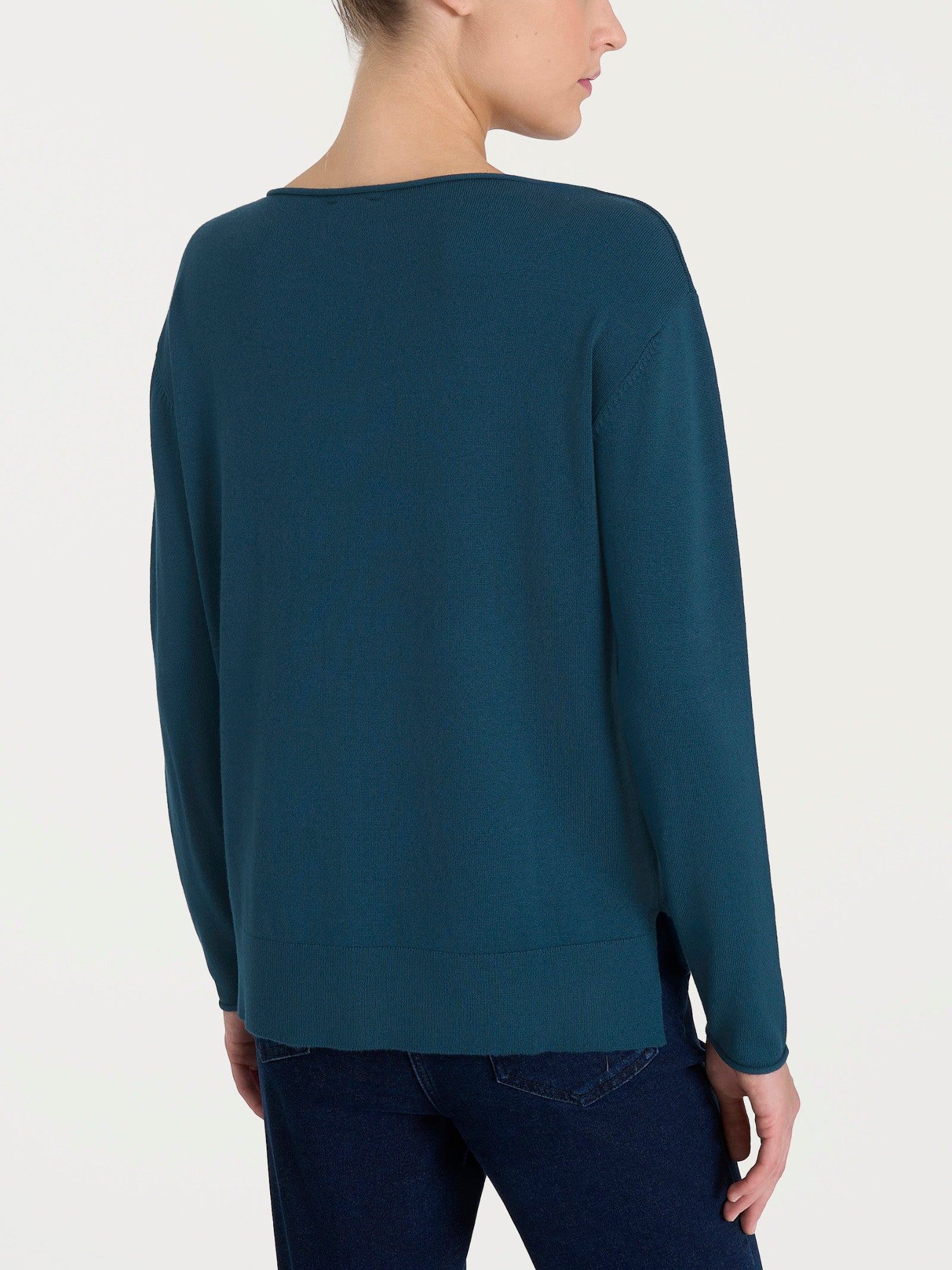 Ragno Four Seasons maglia asimmetrica barchetta blu Reflecting Pond