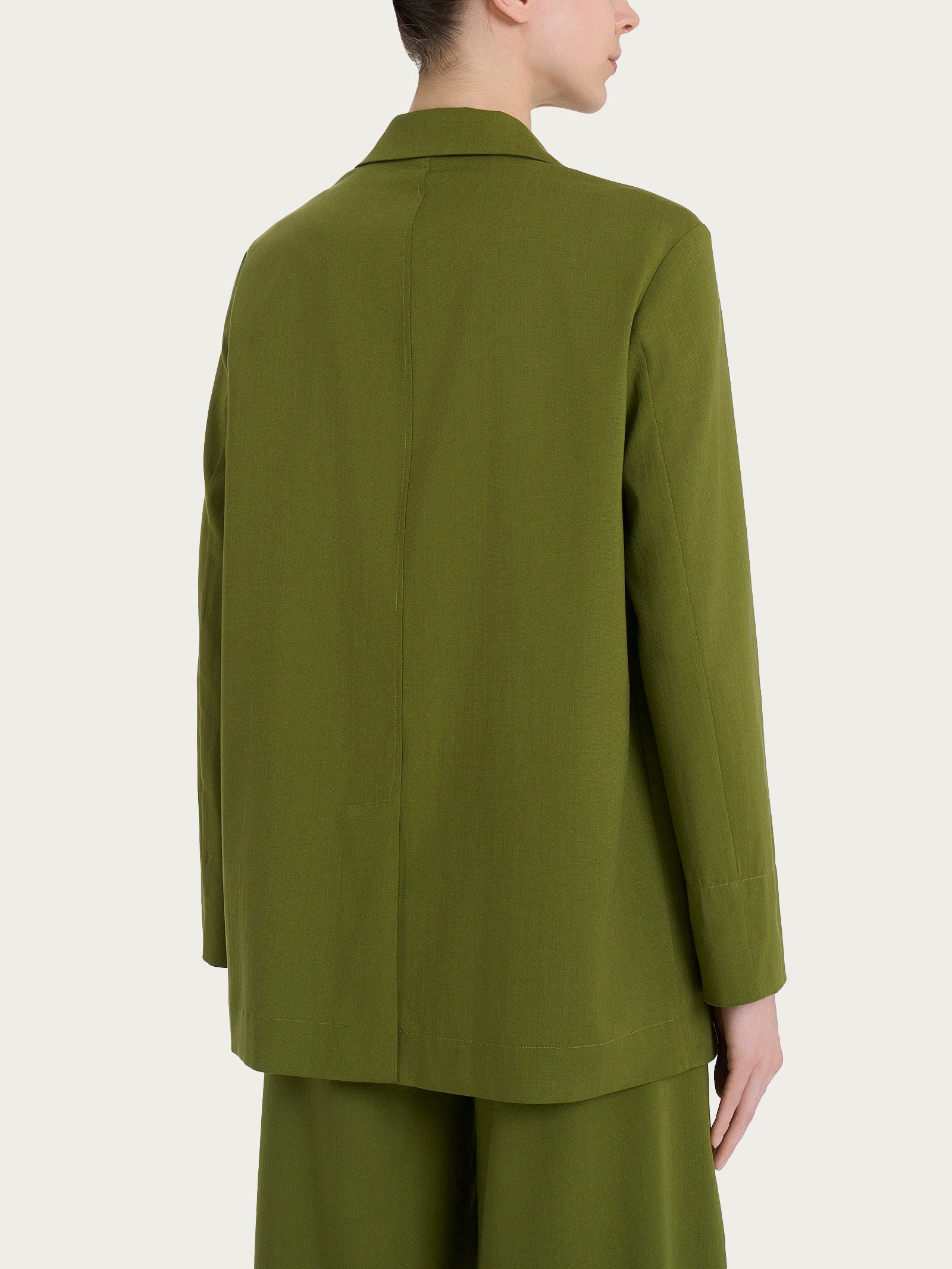 Ragno Super Natural blazer destrutturato Sphagnum tencel