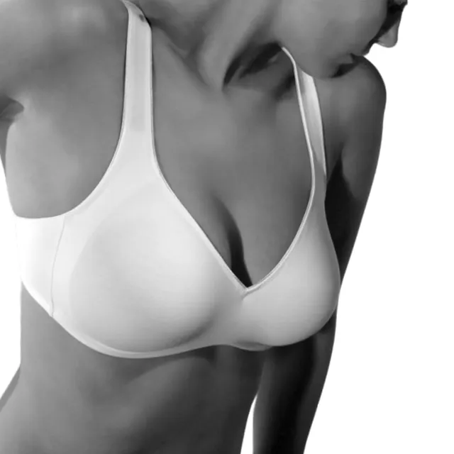 Lady C Reggiseno Coppe Preformate Bianco 2B