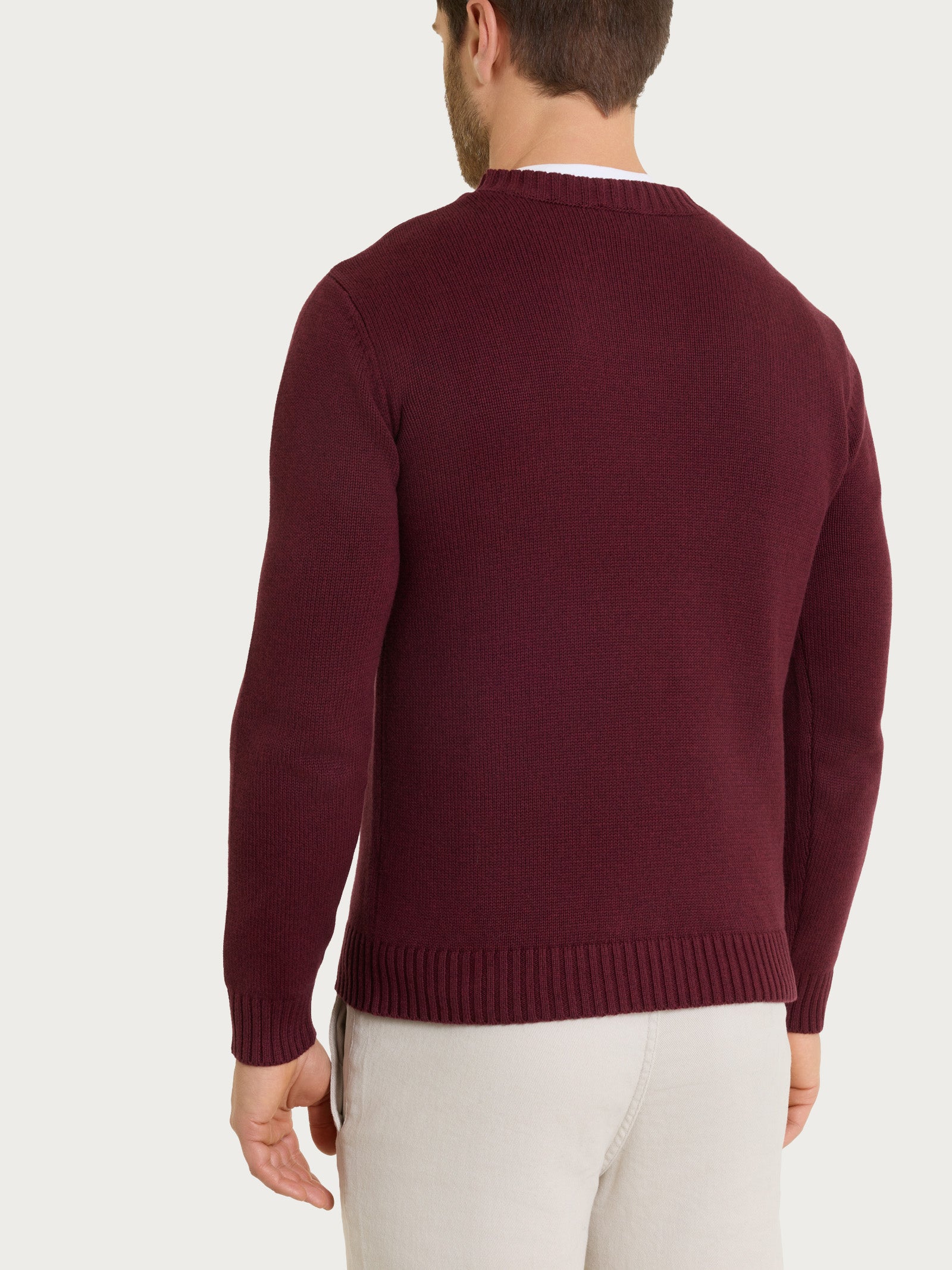 Ragno Winter Cotton pull girocollo puro cotone Fig Mel.