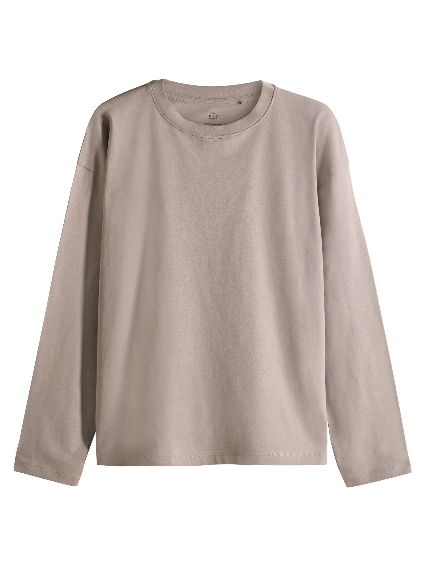 Next The Set T-Shirt Donna Manica Lunga 5 Pezzi Taglio Comodo