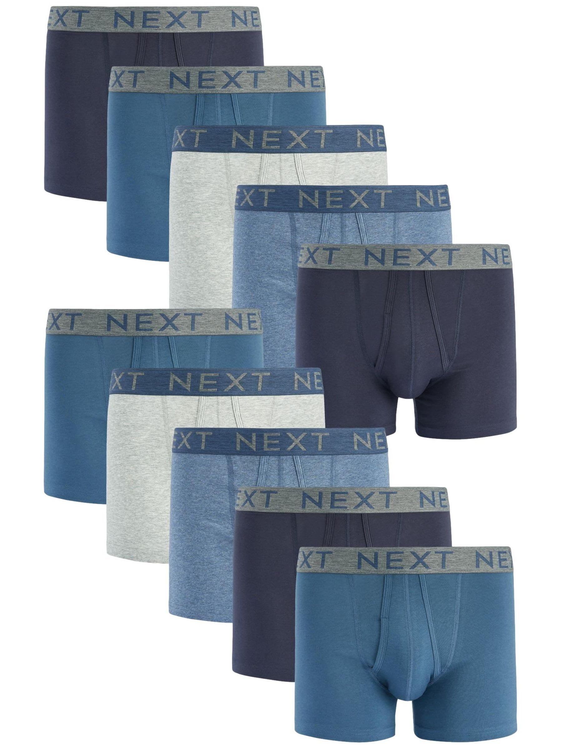 Next boxer uomo cotone 10 pezzi regular cuciture A