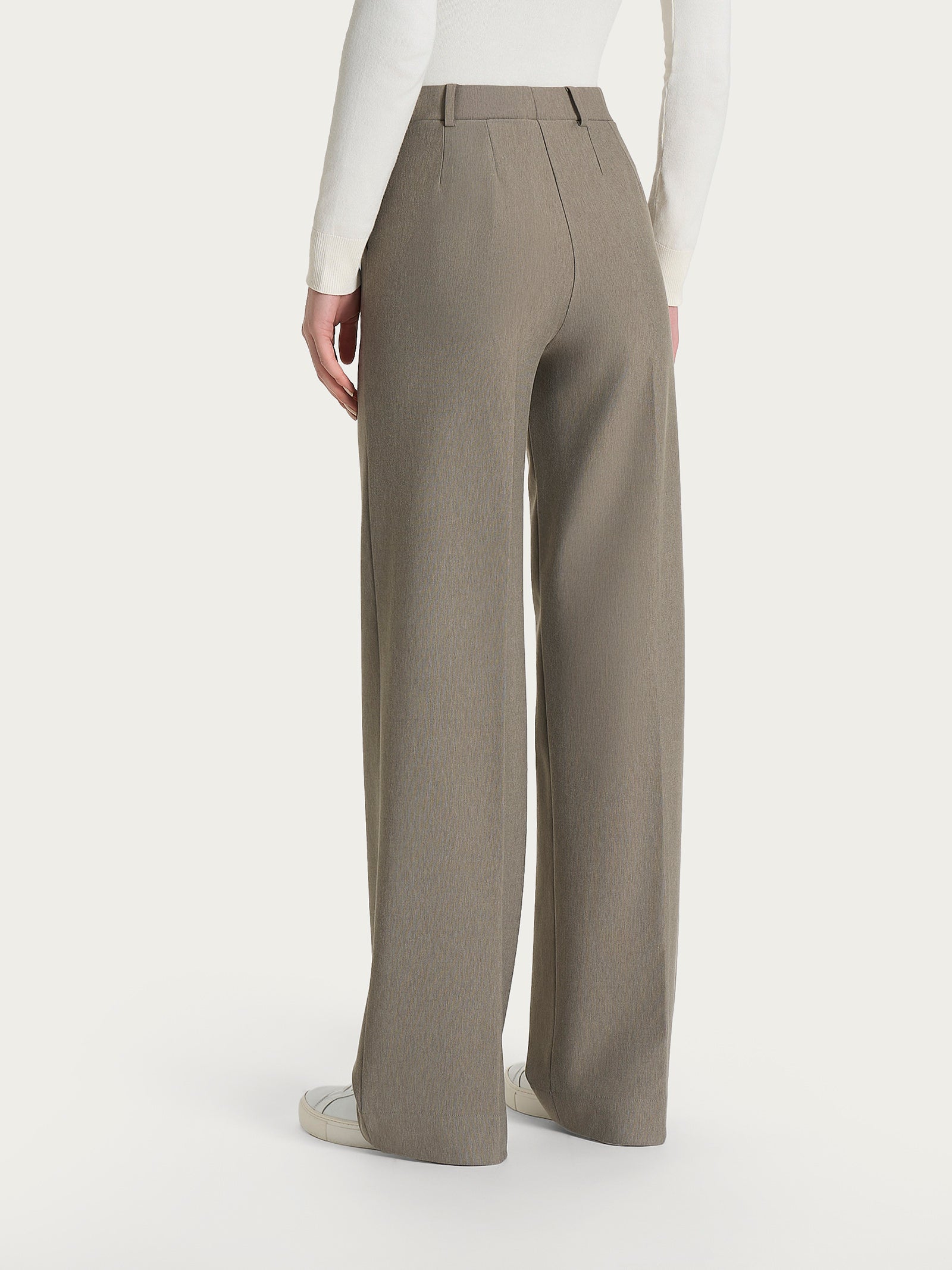 Ragno Compact pantalone donna palazzo Glace gamba larga