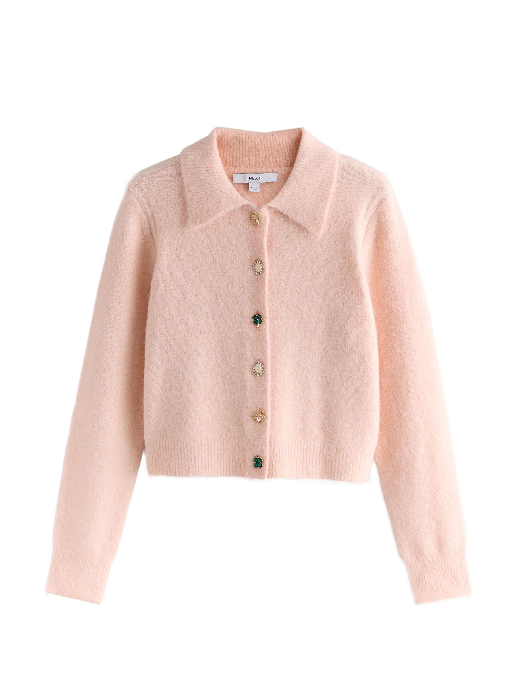 Next cardigan donna colletto maglia misto lana