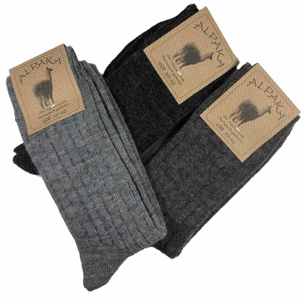 Lady C calzini corti lana e alpaca unisex caldi