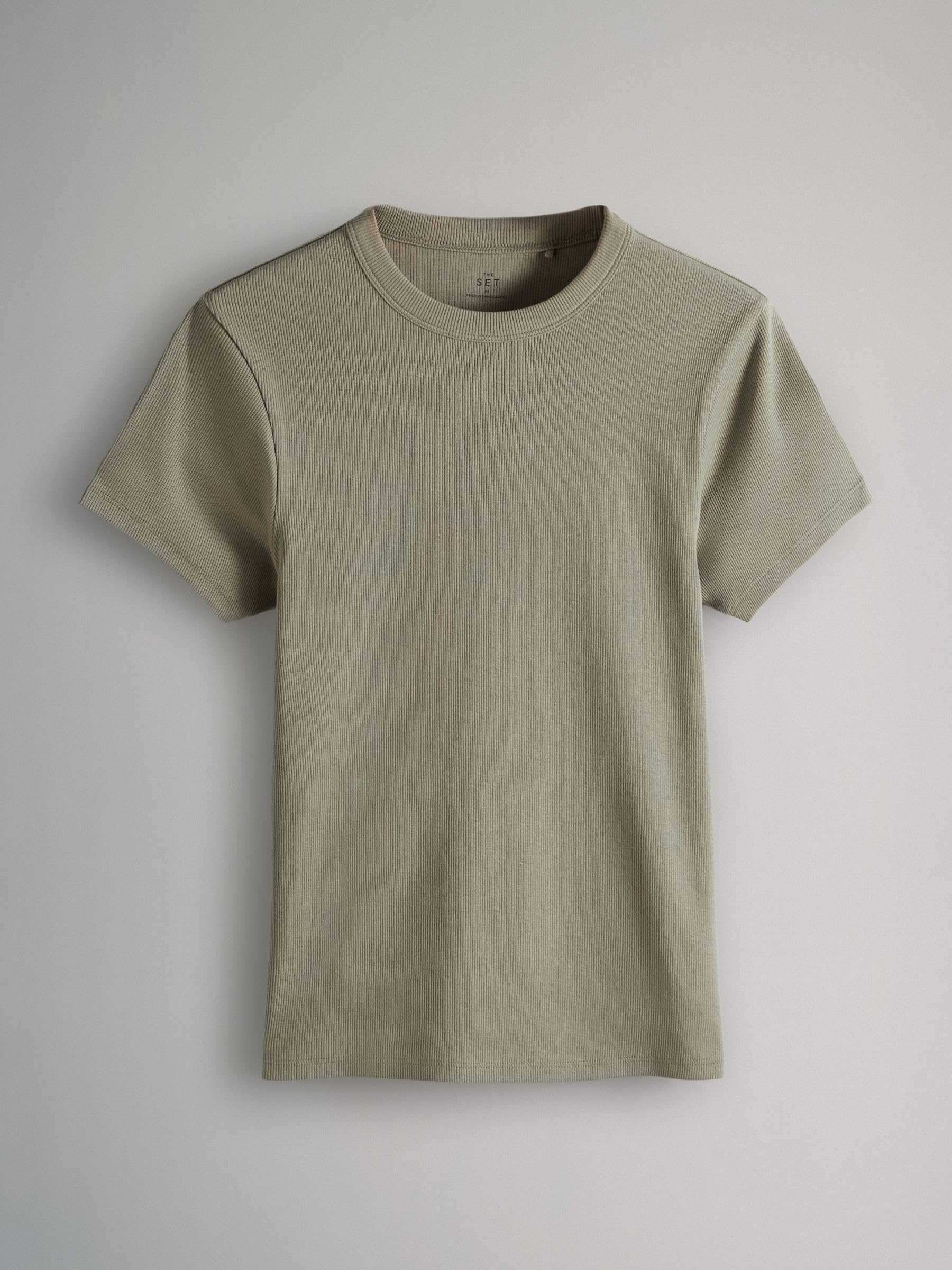Next The Set Pack 5 Magliette donna a costine corte