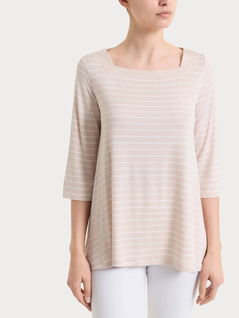 Ragno Summer Light maglietta donna righe rosa