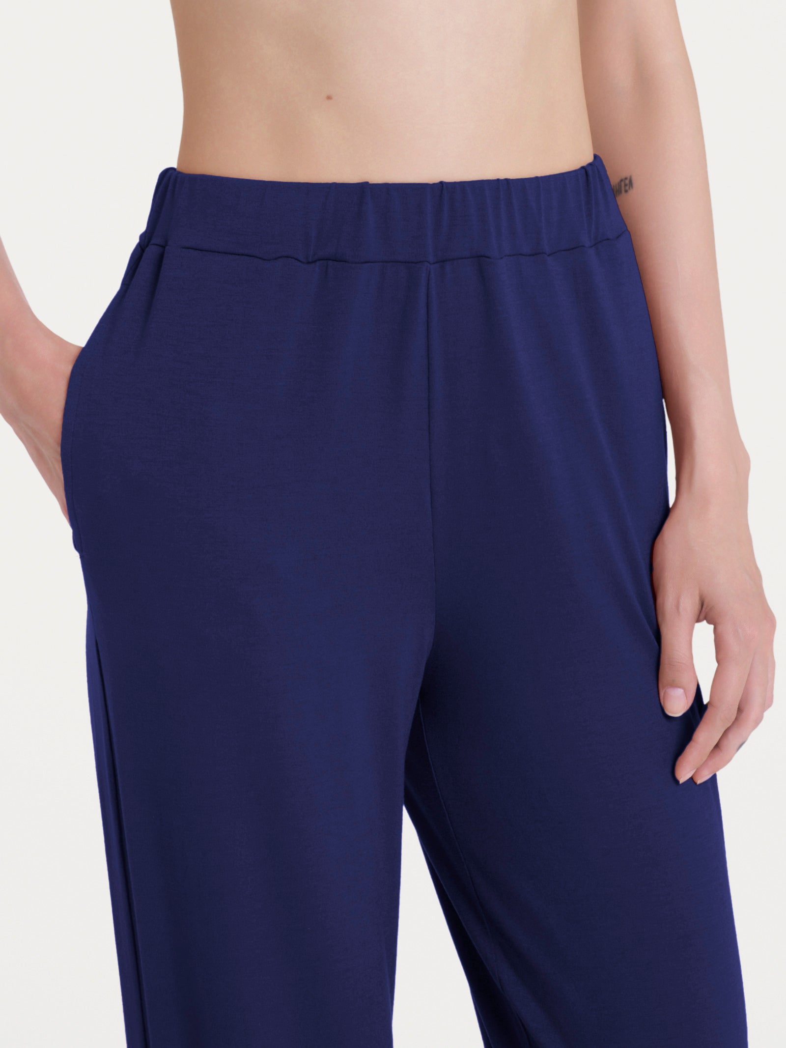 Ragno Viscosa Summer Pantalone Ampio Copiativo wide leg