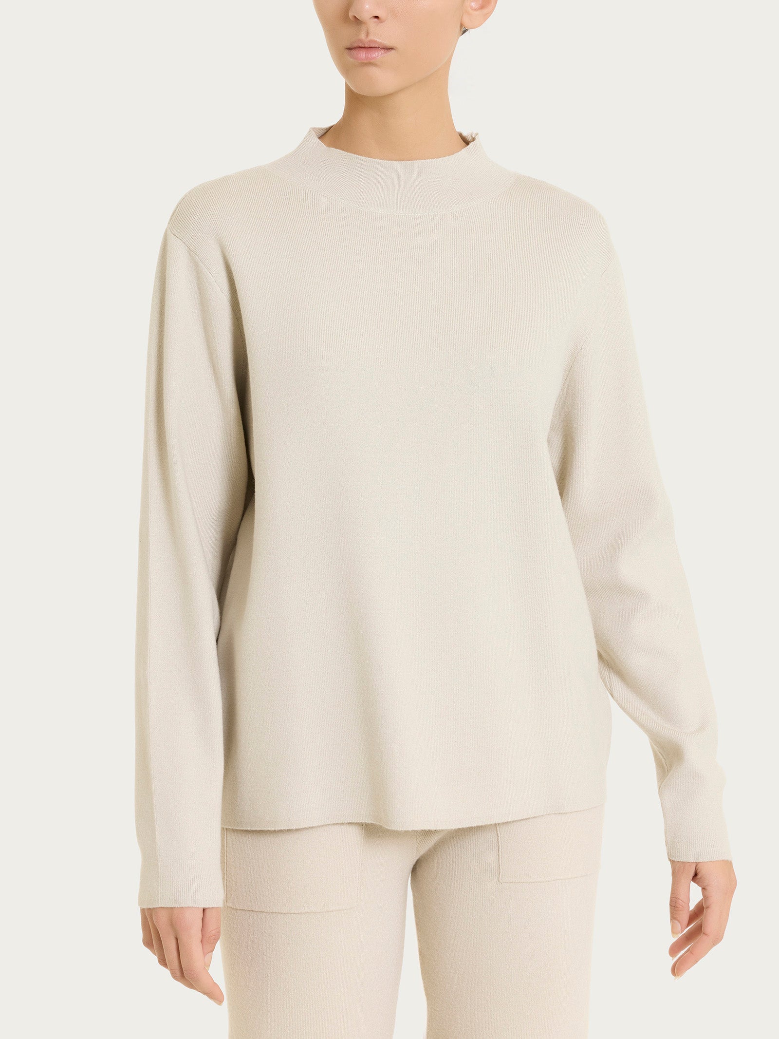 Ragno Super Soft Lupetto Maglia Champignon Manica Lunga