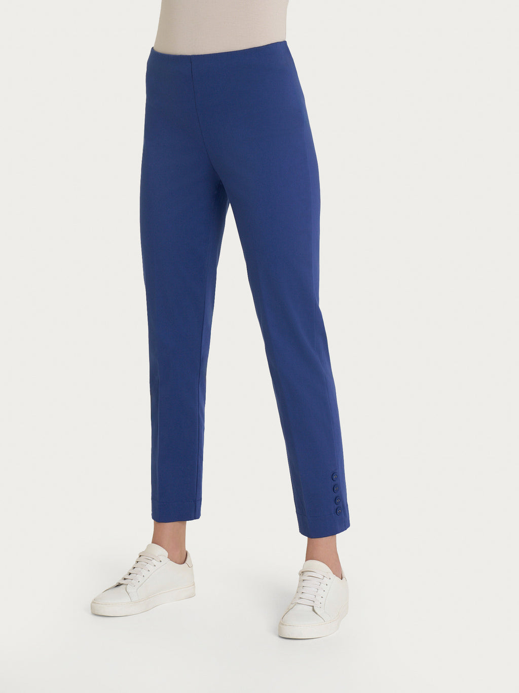 Ragno Satin Power Pantaloni Capri Skinny Blueberry