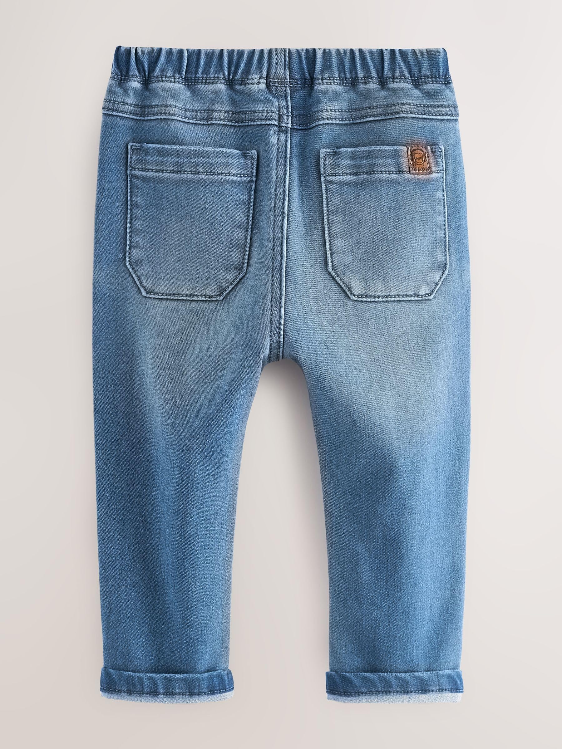 Next jeans bambino elastico 2 pezzi taglia 98-104