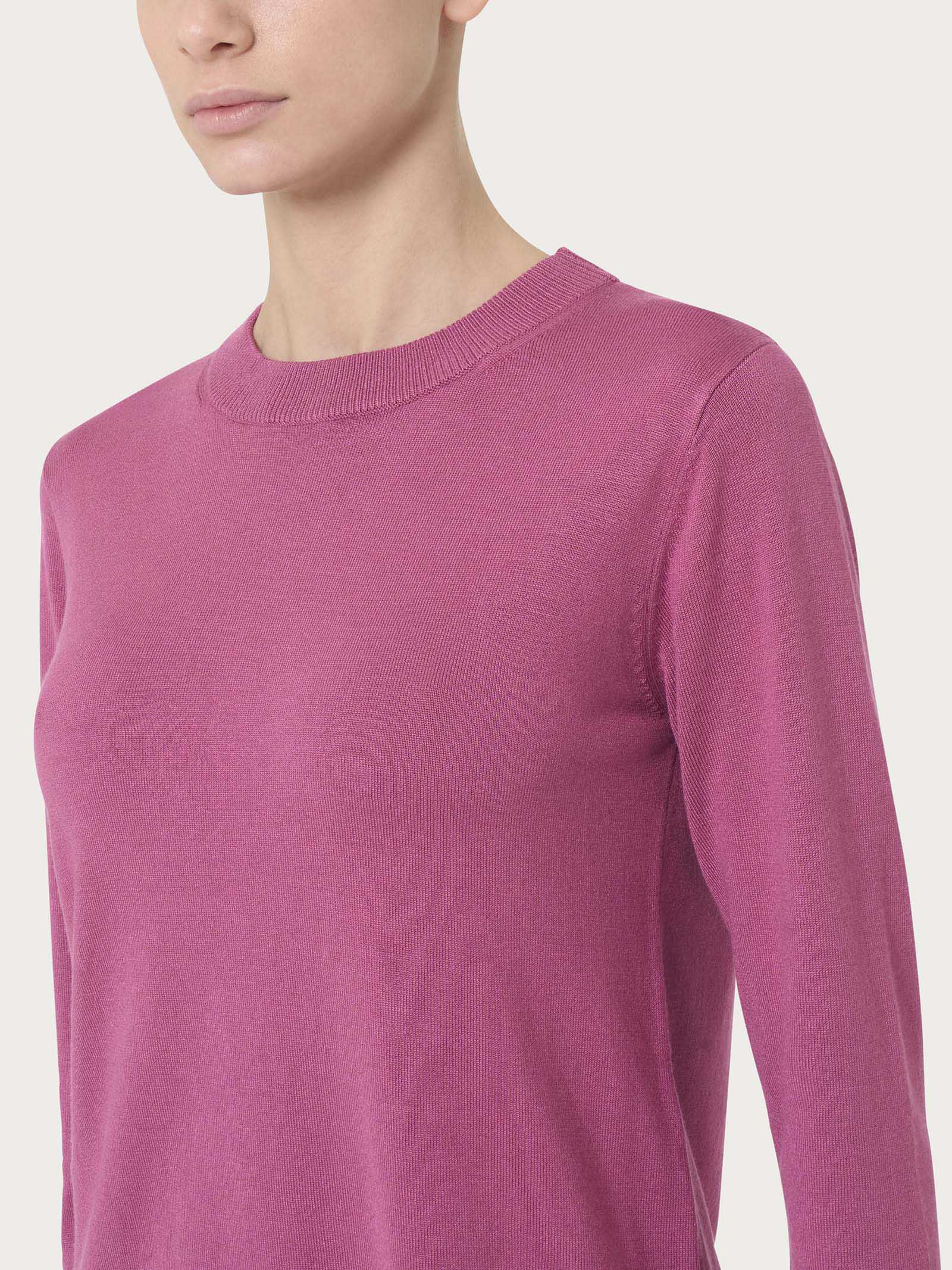 Ragno Four Seasons Maglia Girocollo Rossa Manica Lunga