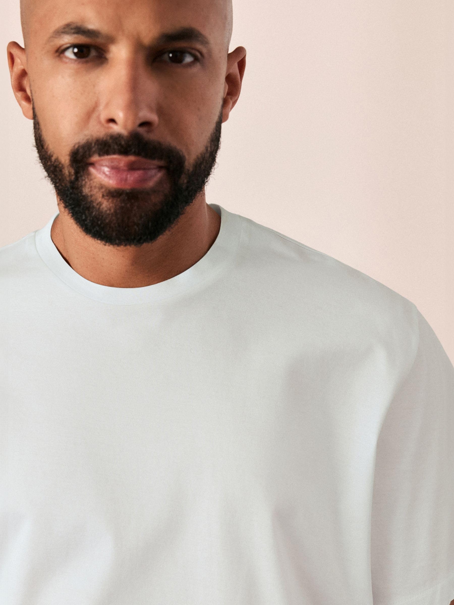 Next Signature T-Shirt Cotone Supima Uomo Bianca