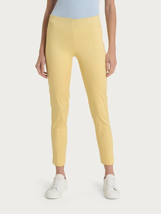 Ragno Satin Power The Cigarette pantalone capri Pale Banana