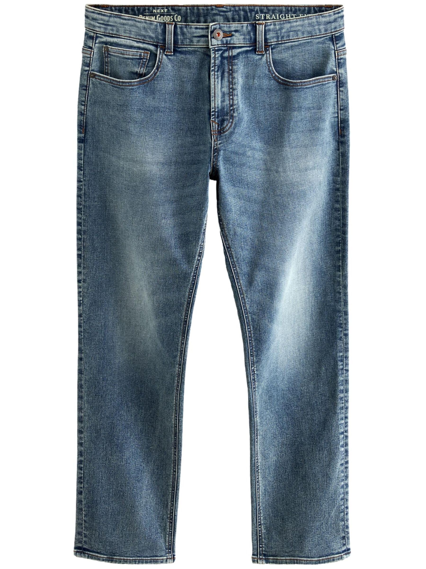 Next jeans uomo dritti elasticizzati 32W/31L
