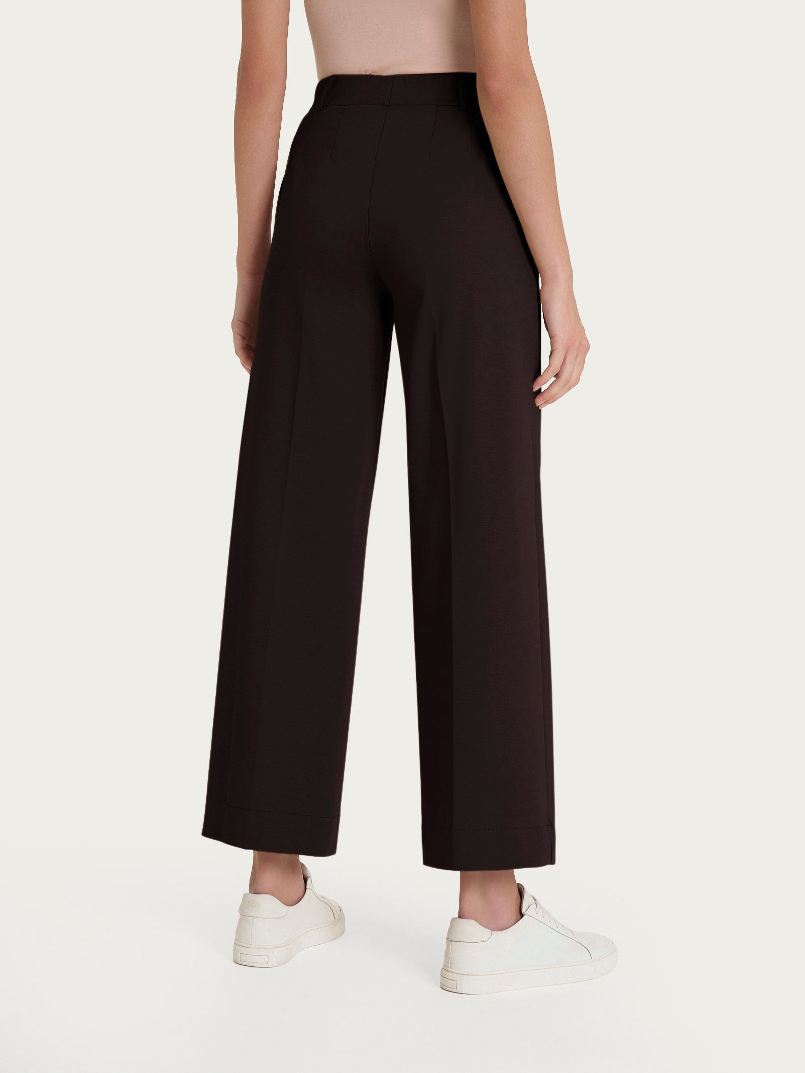 Ragno Compact Light Pantalone Ampio Chocolate Torte wide leg