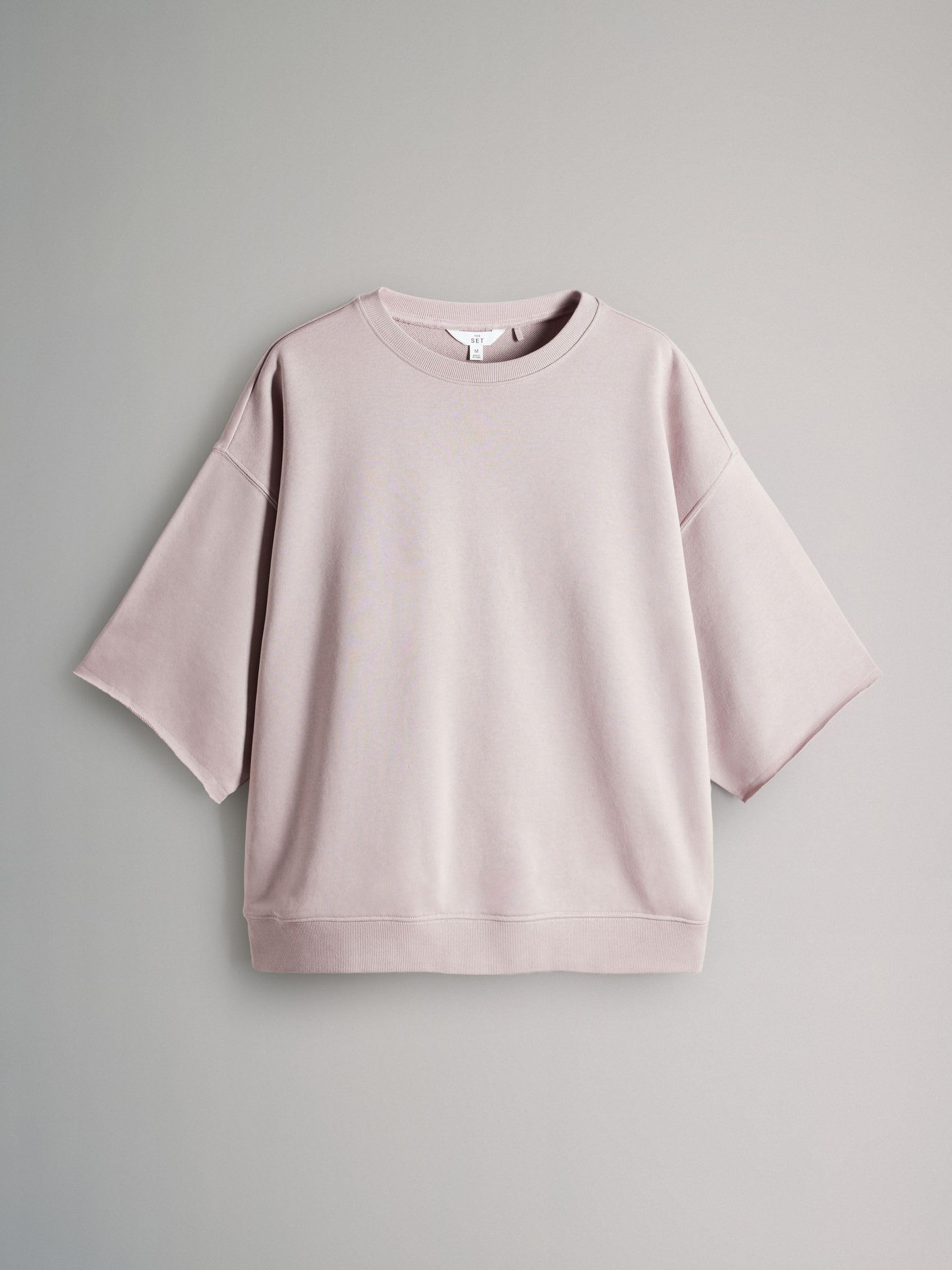 The Set felpe maniche corte 2 pezzi felpa leggera