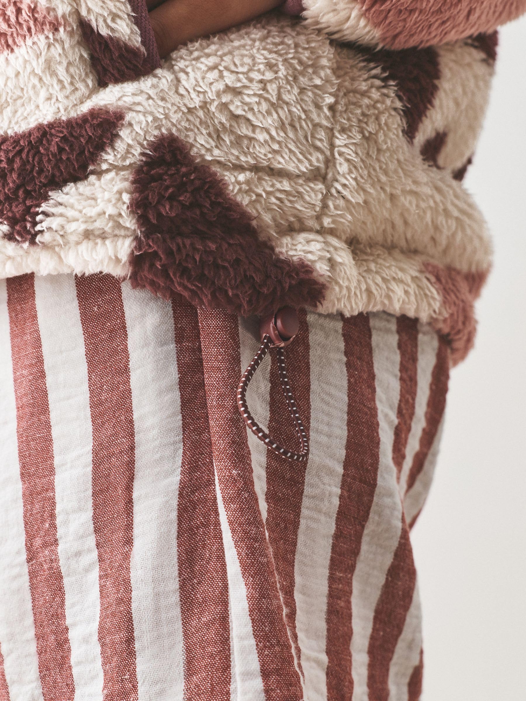 Next pile donna mezza zip sherpa morbido uso quotidiano