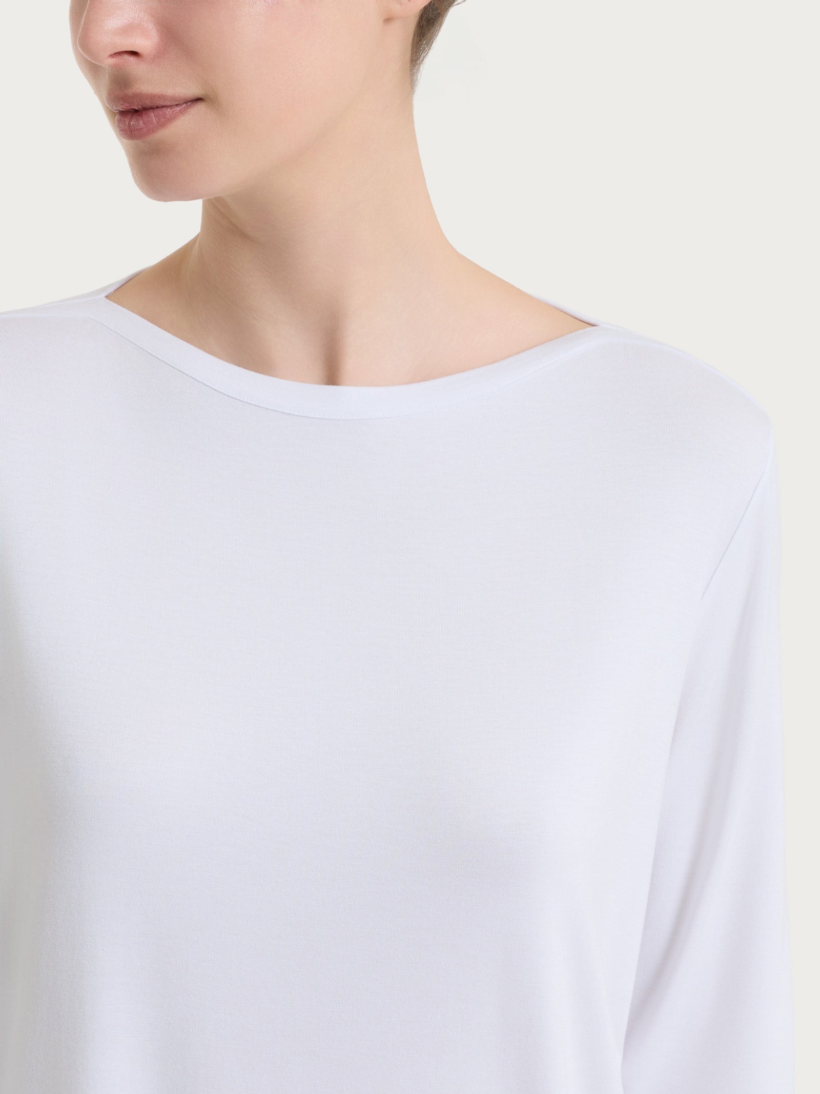 Ragno Viscosa Summer maglietta manica 3/4 Bianco
