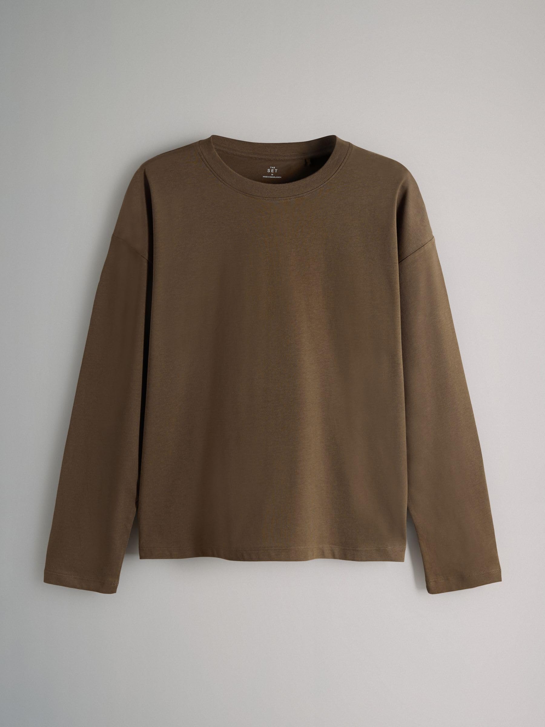 Next The Set Magliette Donna Manica Lunga Confezione da 5 Comoda