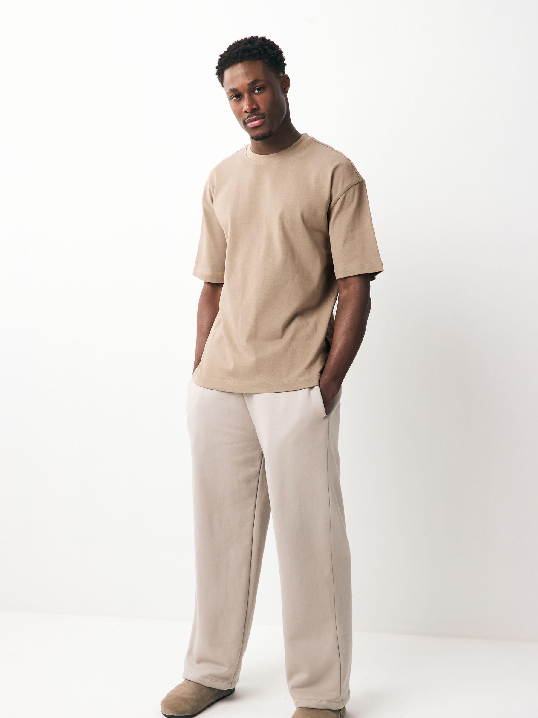 Next T-shirt Uomo 100% Cotone Confezione 5 Pezzi Taglia L