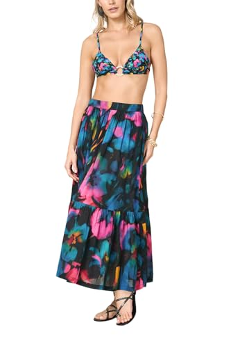 Goldenpoint Waterpop Pareo Mare Lungo Cotone Fantasia Astratta