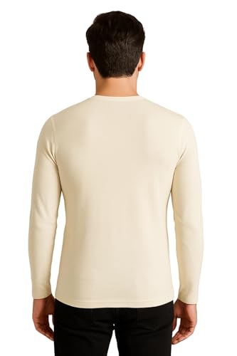 Lady C Maglia Intima Uomo Cotone e Lana Manica Lunga Termica