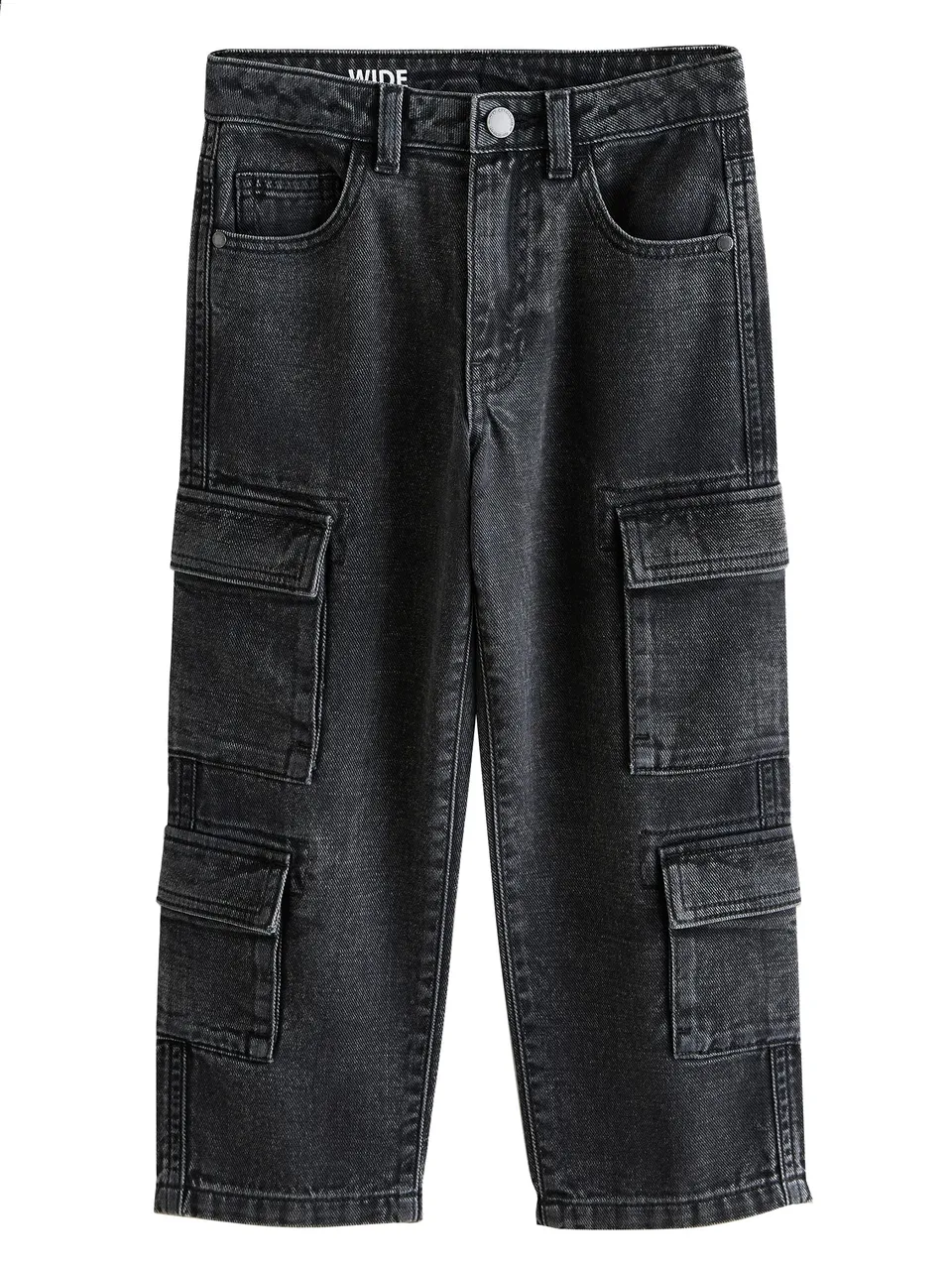 Next Cargo jeans bambino 100% cotone multitasche denim