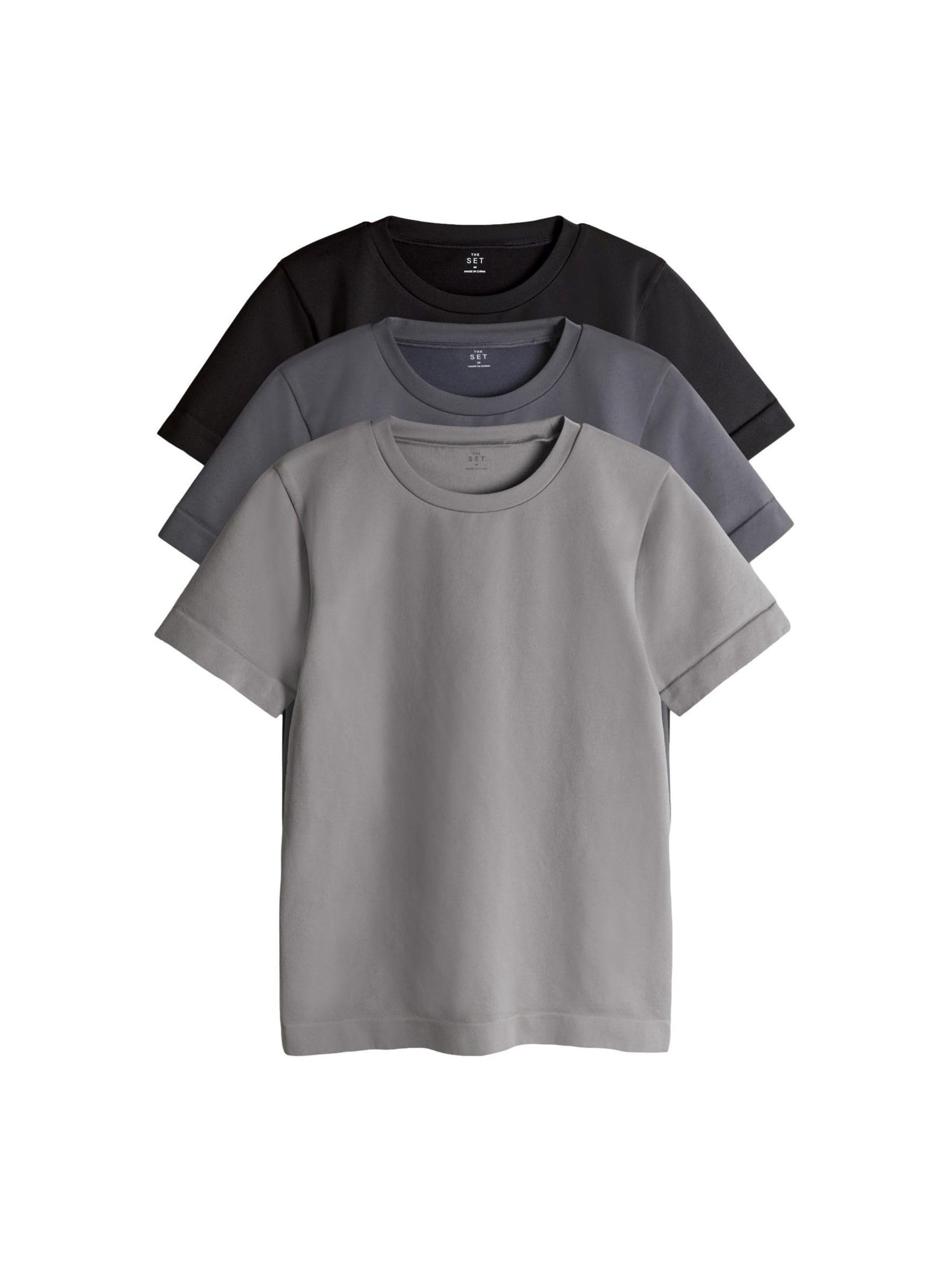 Geo Next The Set t-shirt sportiva levigante donna L confezione da 3