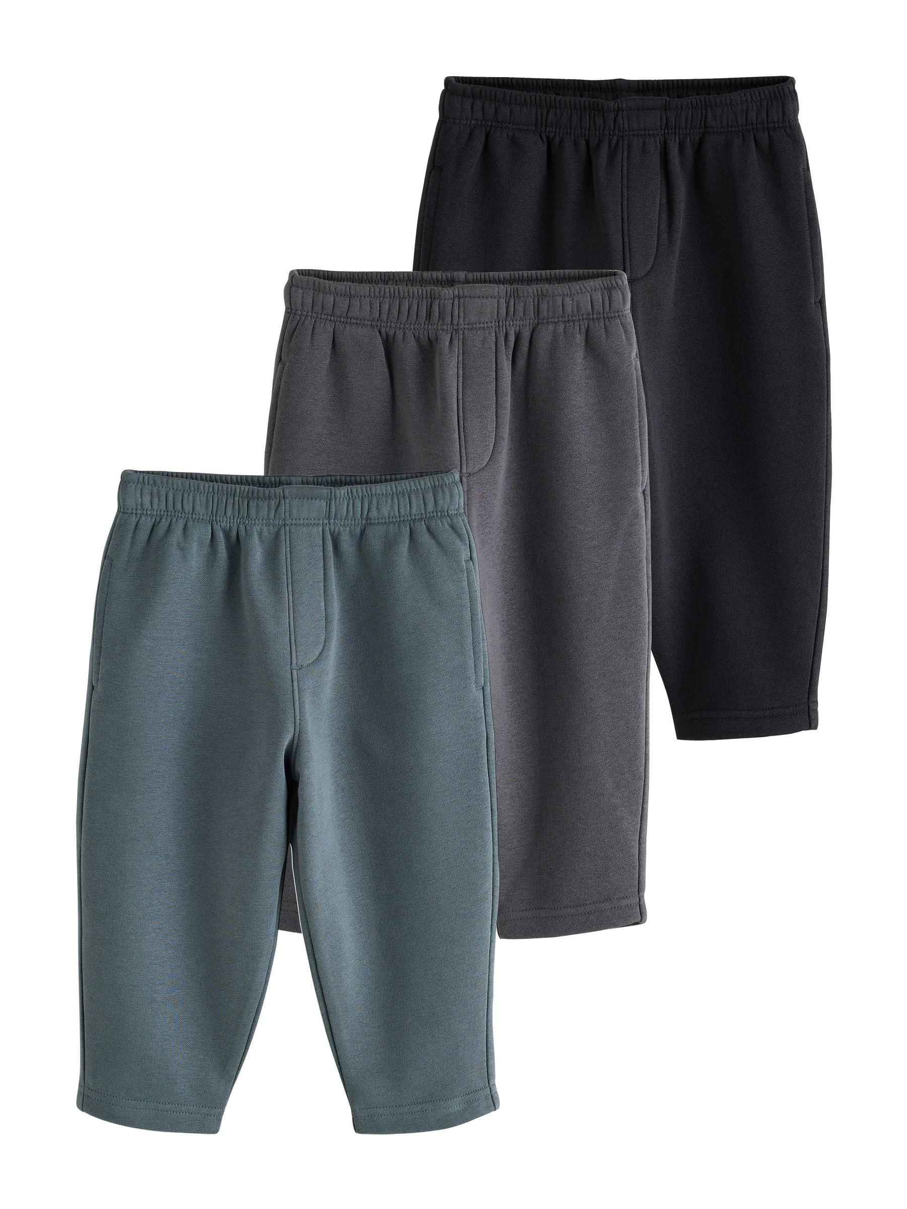Next Pantaloni Jogging Bambino 3 Pezzi 116-122