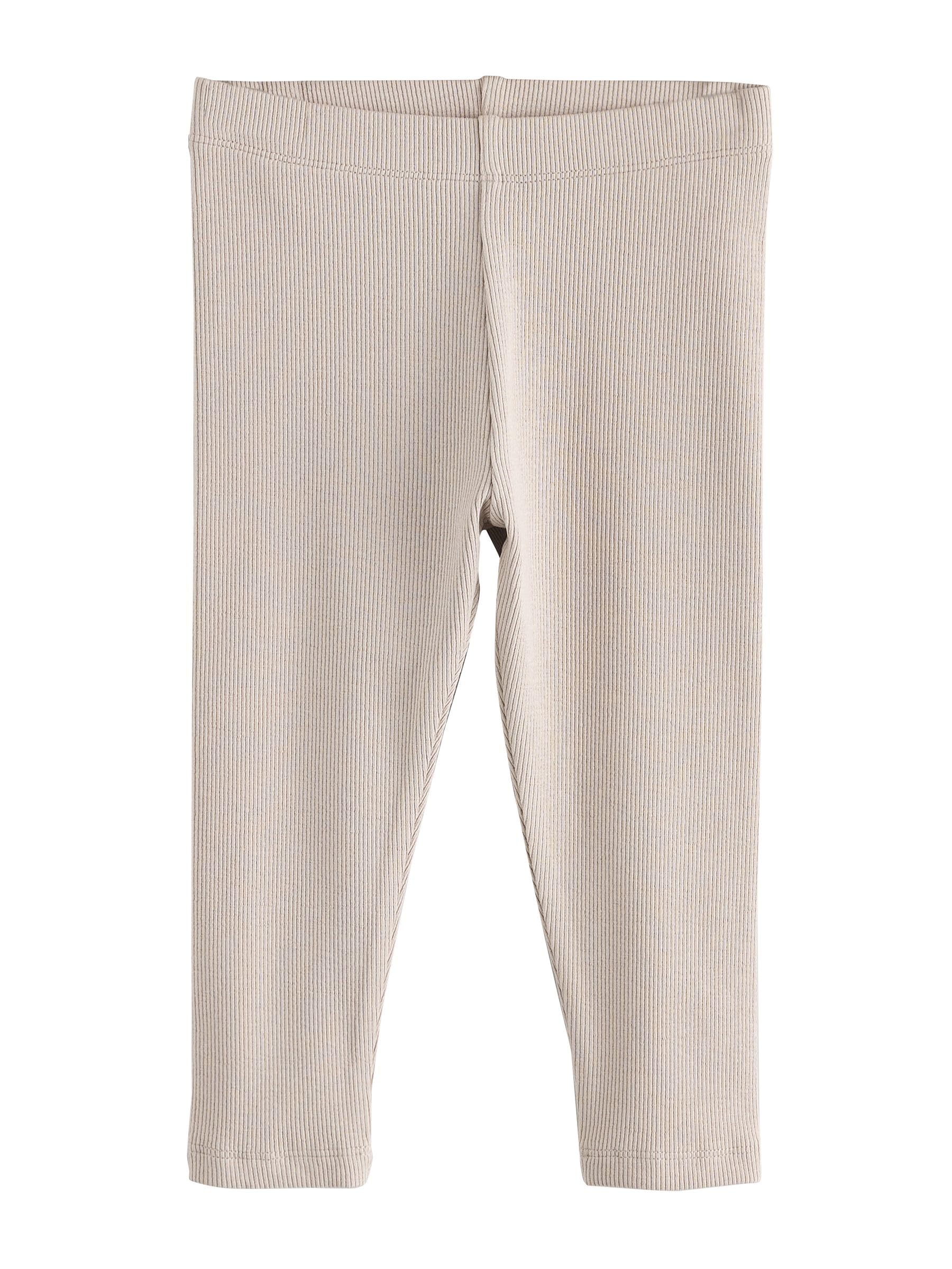 Next leggings bimbo a coste confezione 5 pezzi elasticizzati